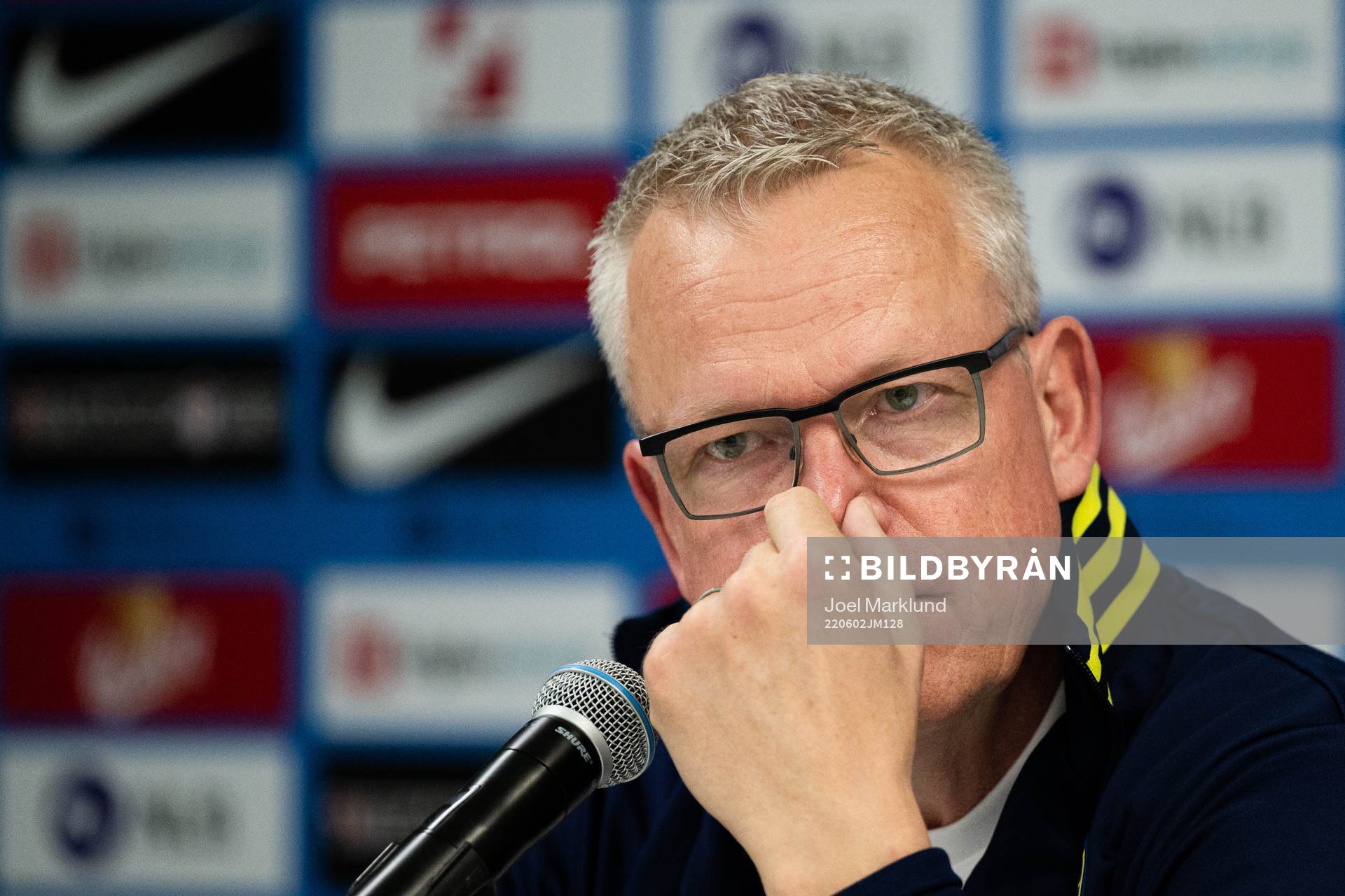 Head coach Janne Andersson of Sweden