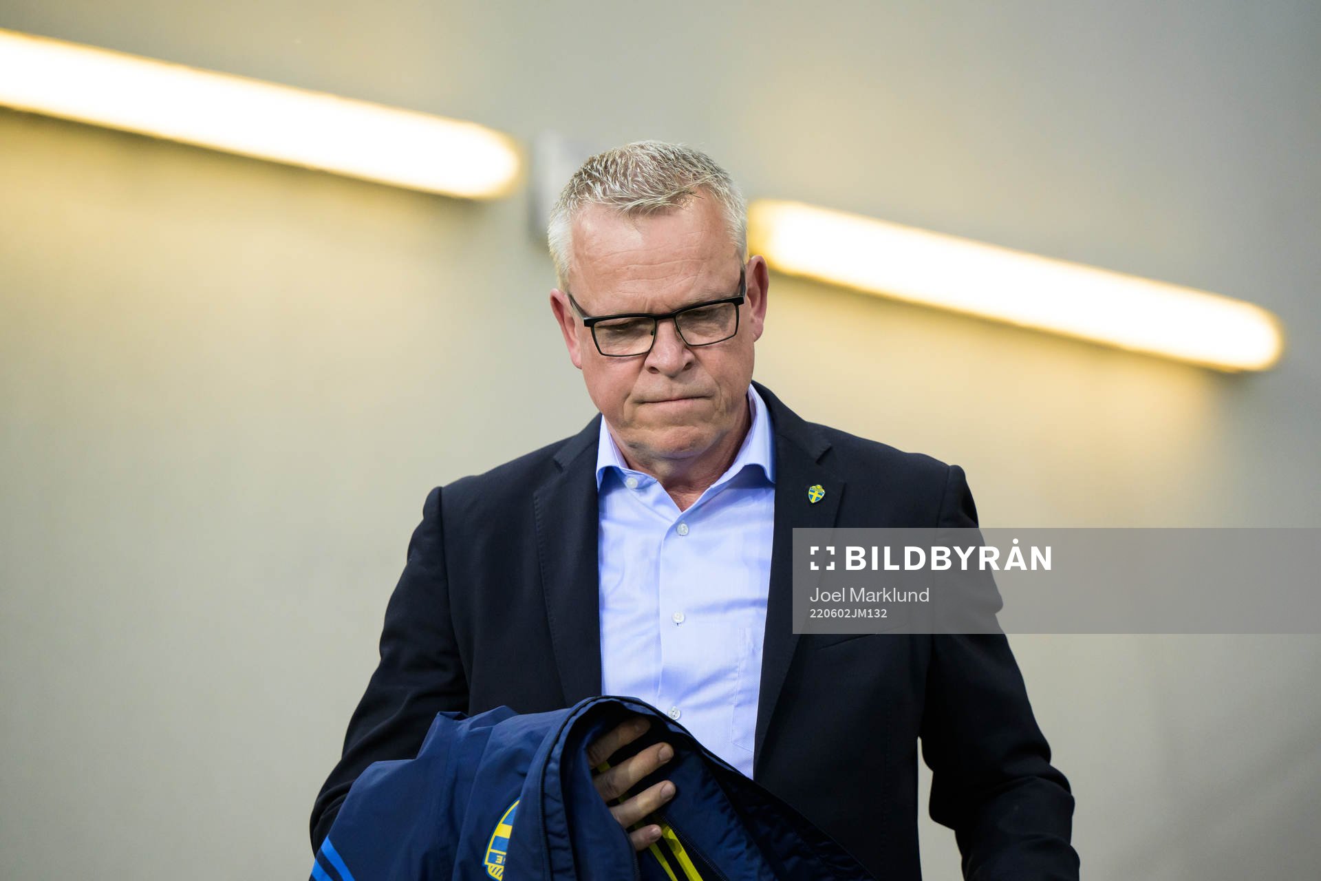 Head coach Janne Andersson of Sweden