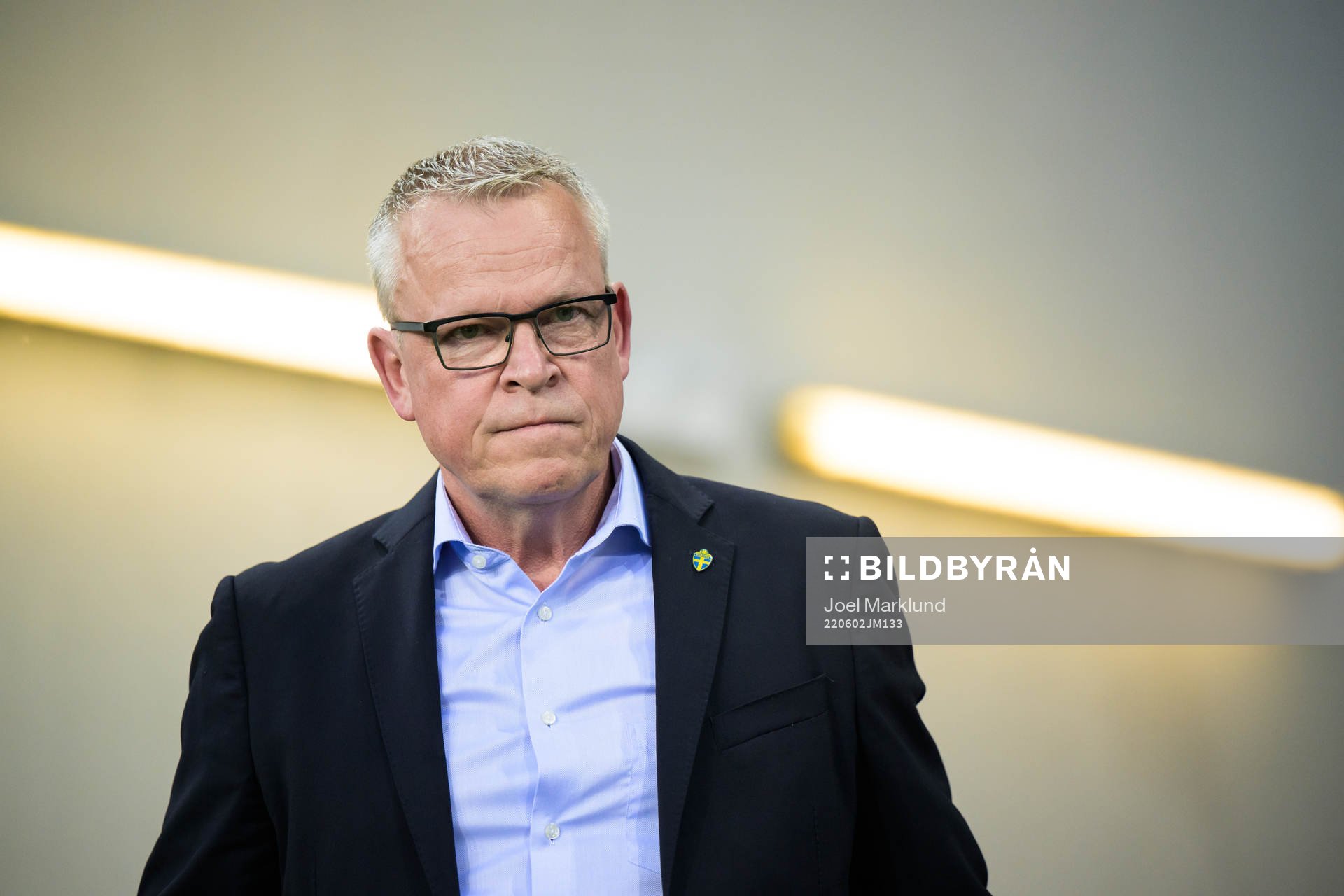 Head coach Janne Andersson of Sweden