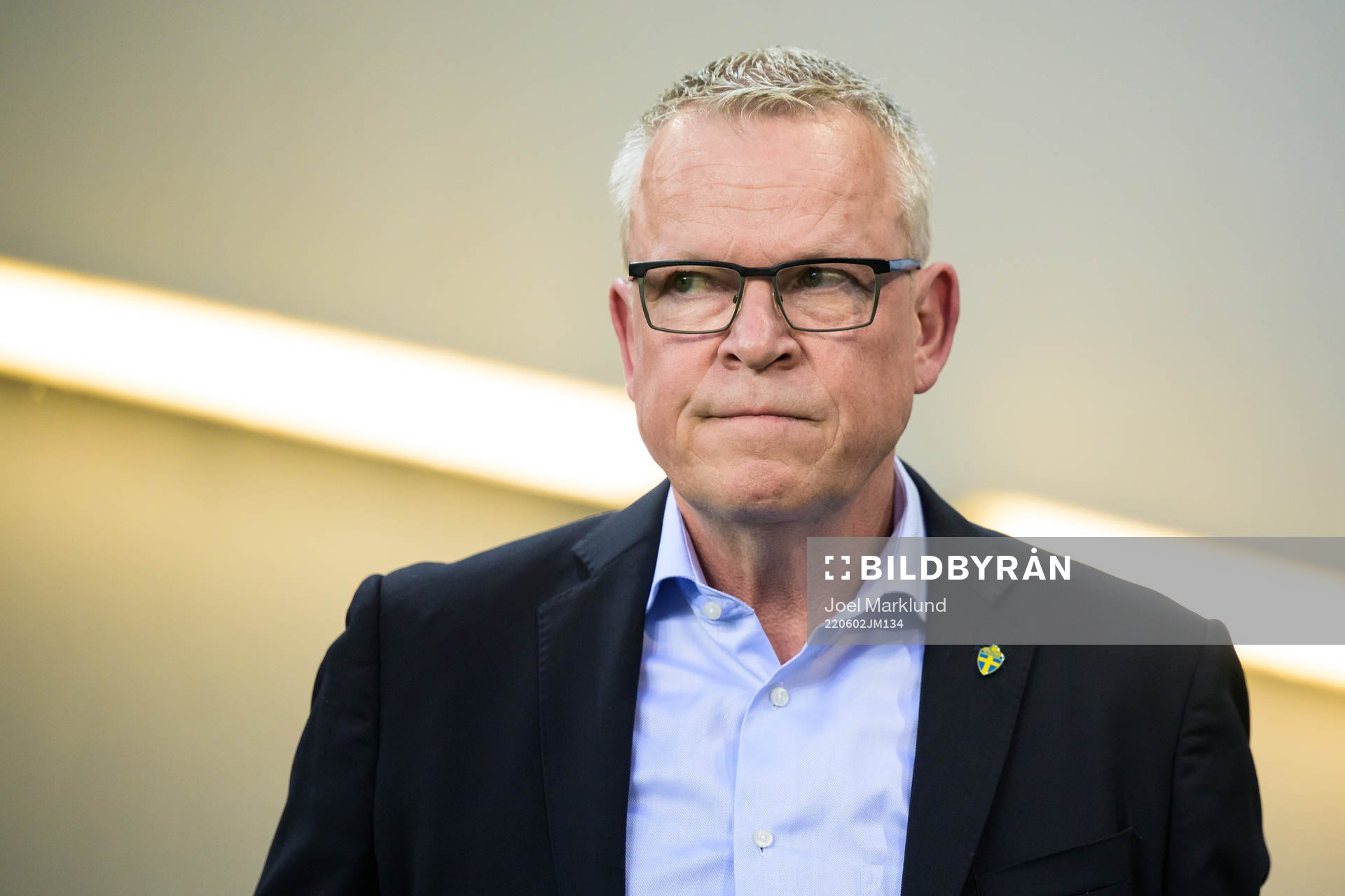 Head coach Janne Andersson of Sweden