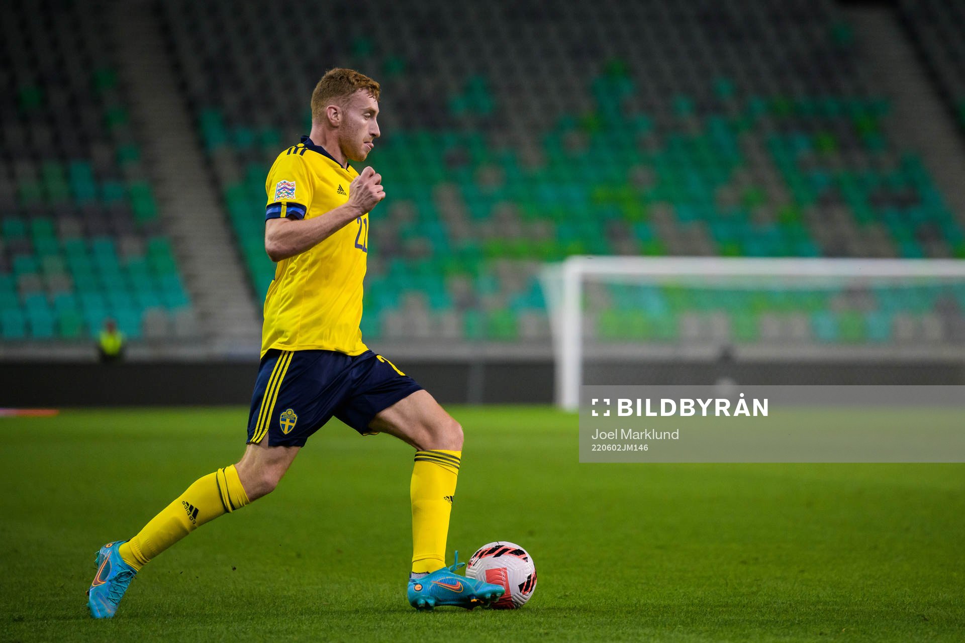 Dejan Kulusevski of Sweden