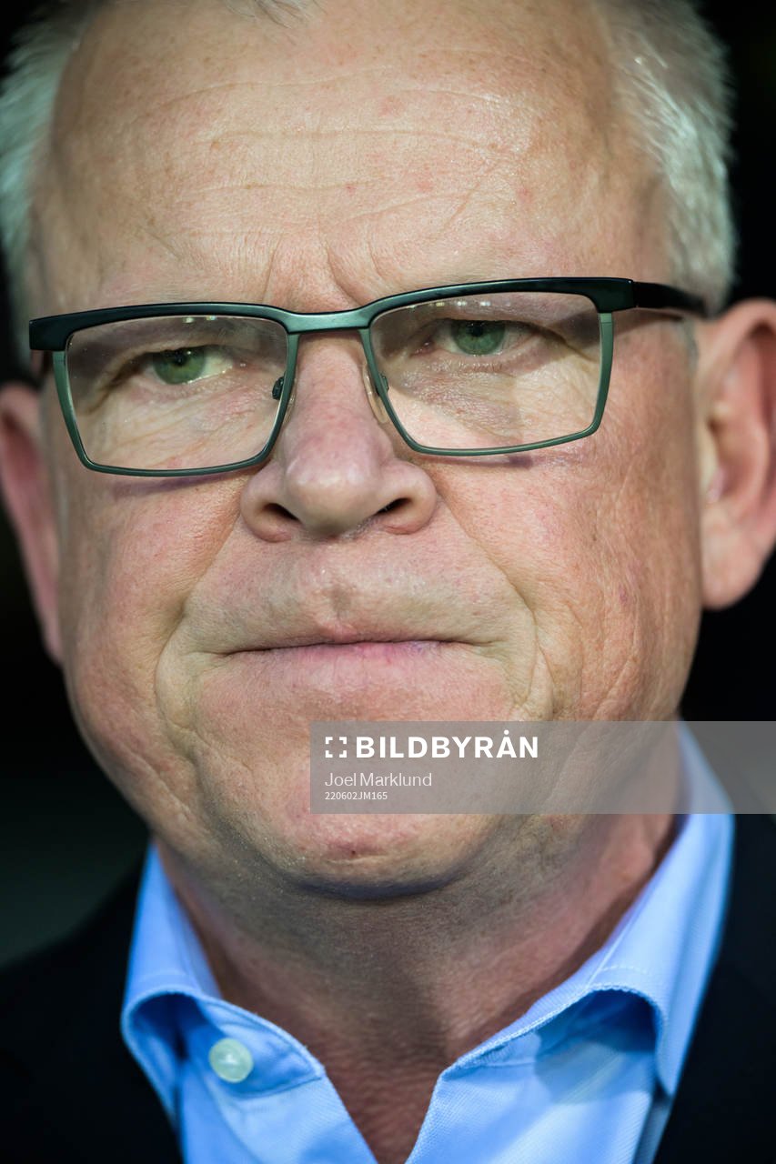 Head coach Janne Andersson of Sweden