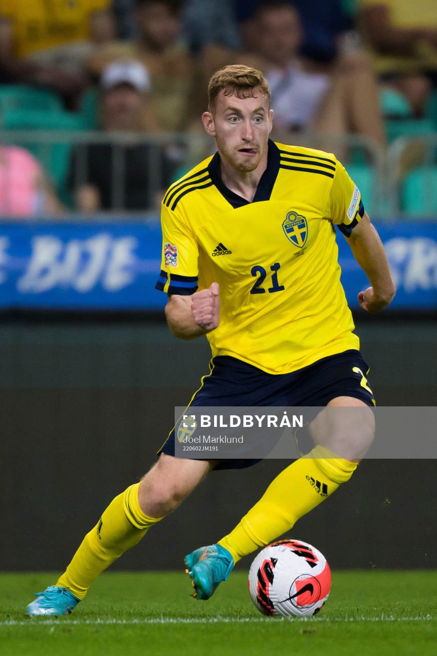 Dejan Kulusevski of Sweden