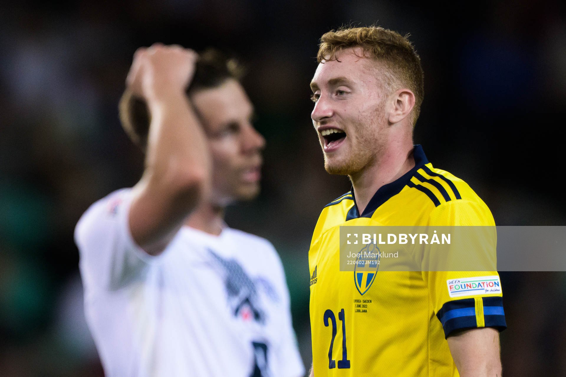 Dejan Kulusevski of Sweden