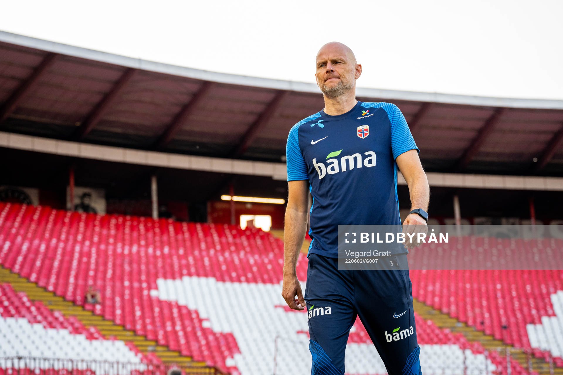 Ståle Solbakken, head coach of Norway
