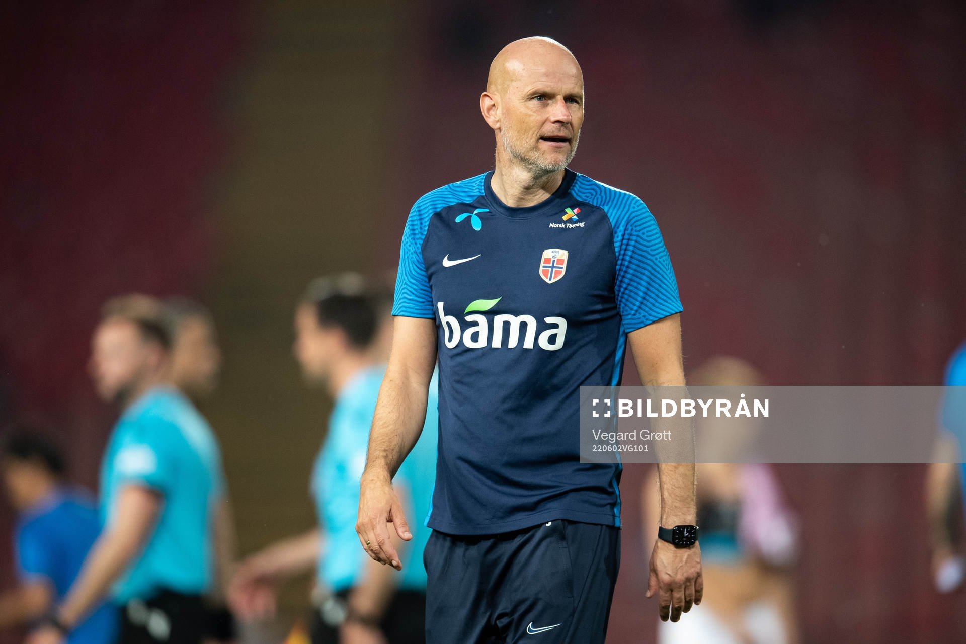 Ståle Solbakken, head coach of Norway