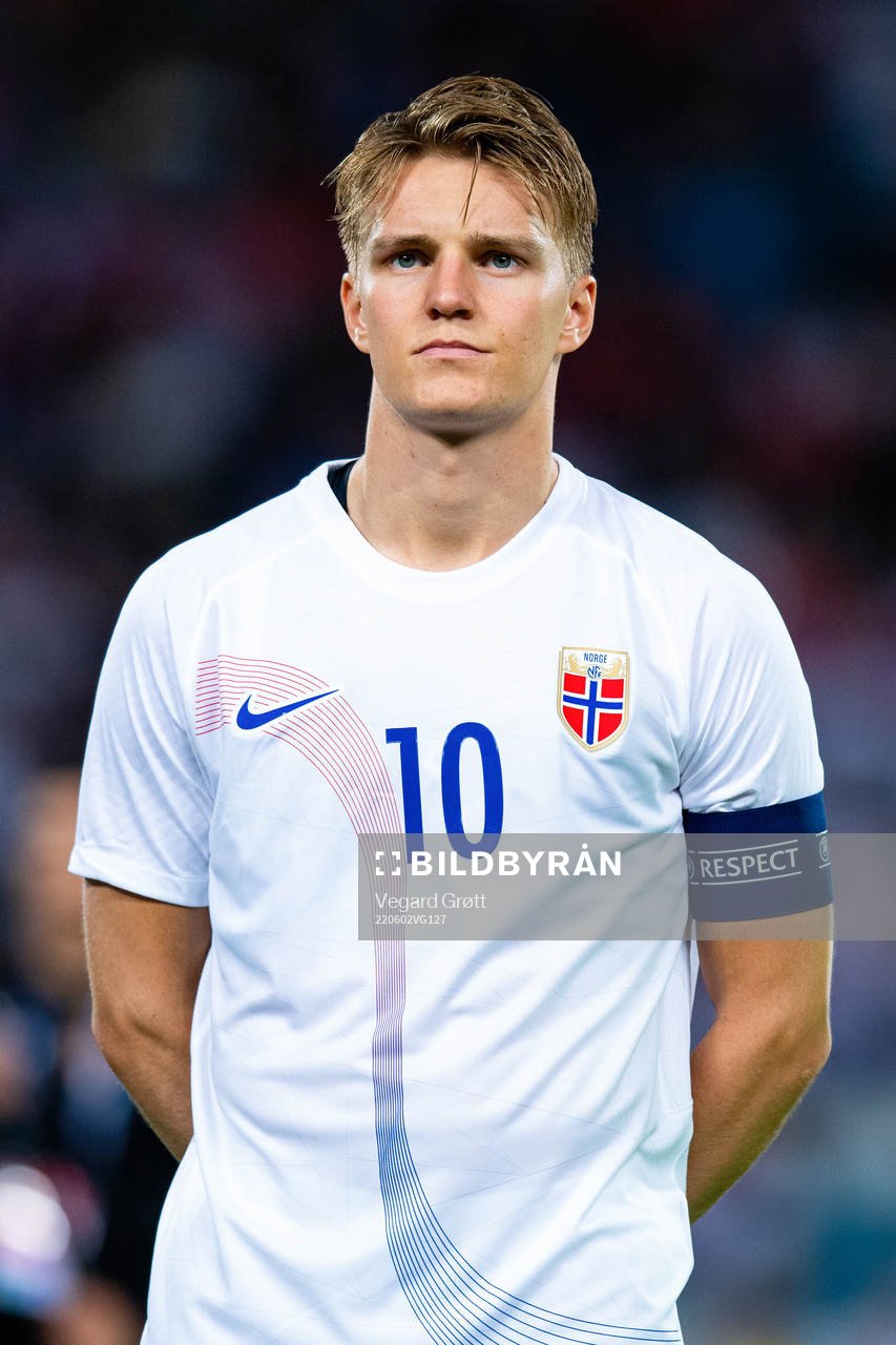 Martin Ødegaard of Norway