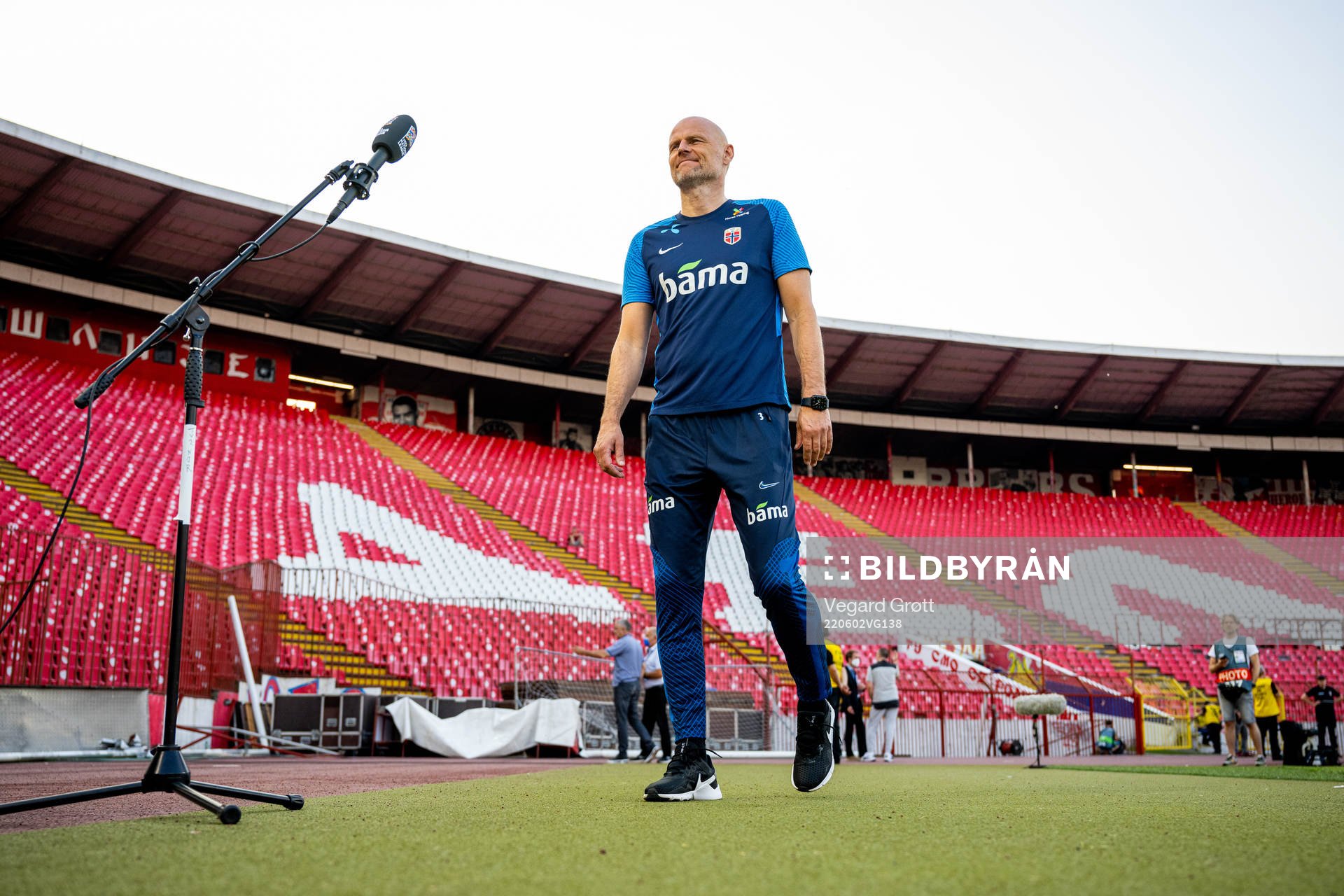 Ståle Solbakken, head coach of Norway