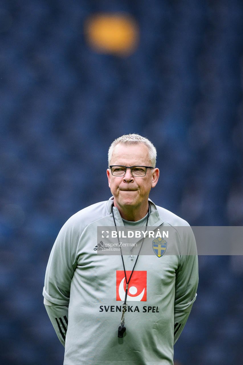 head coach Janne Andersson of the Swedish national football