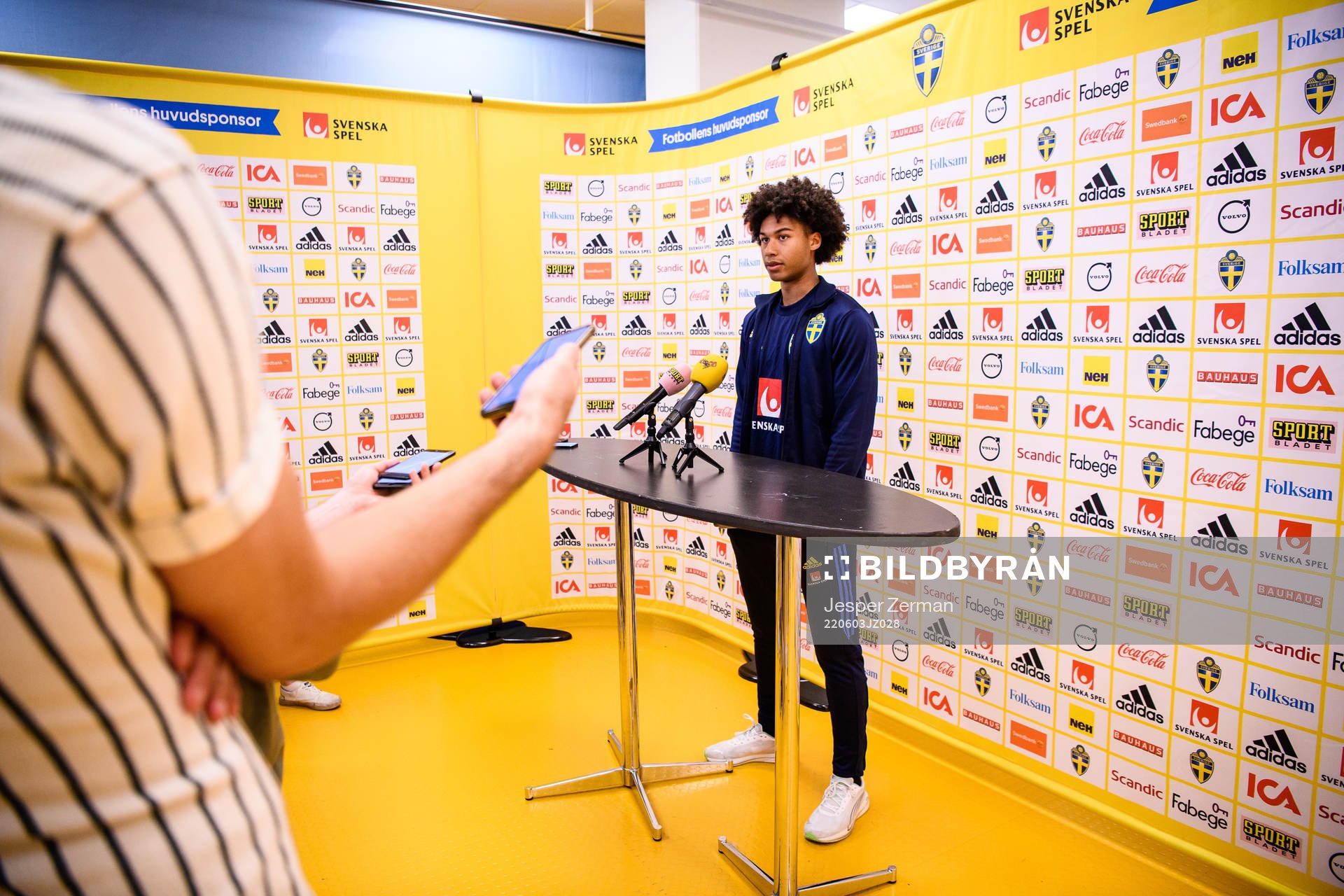 Jens Cajuste of the Swedish national football team