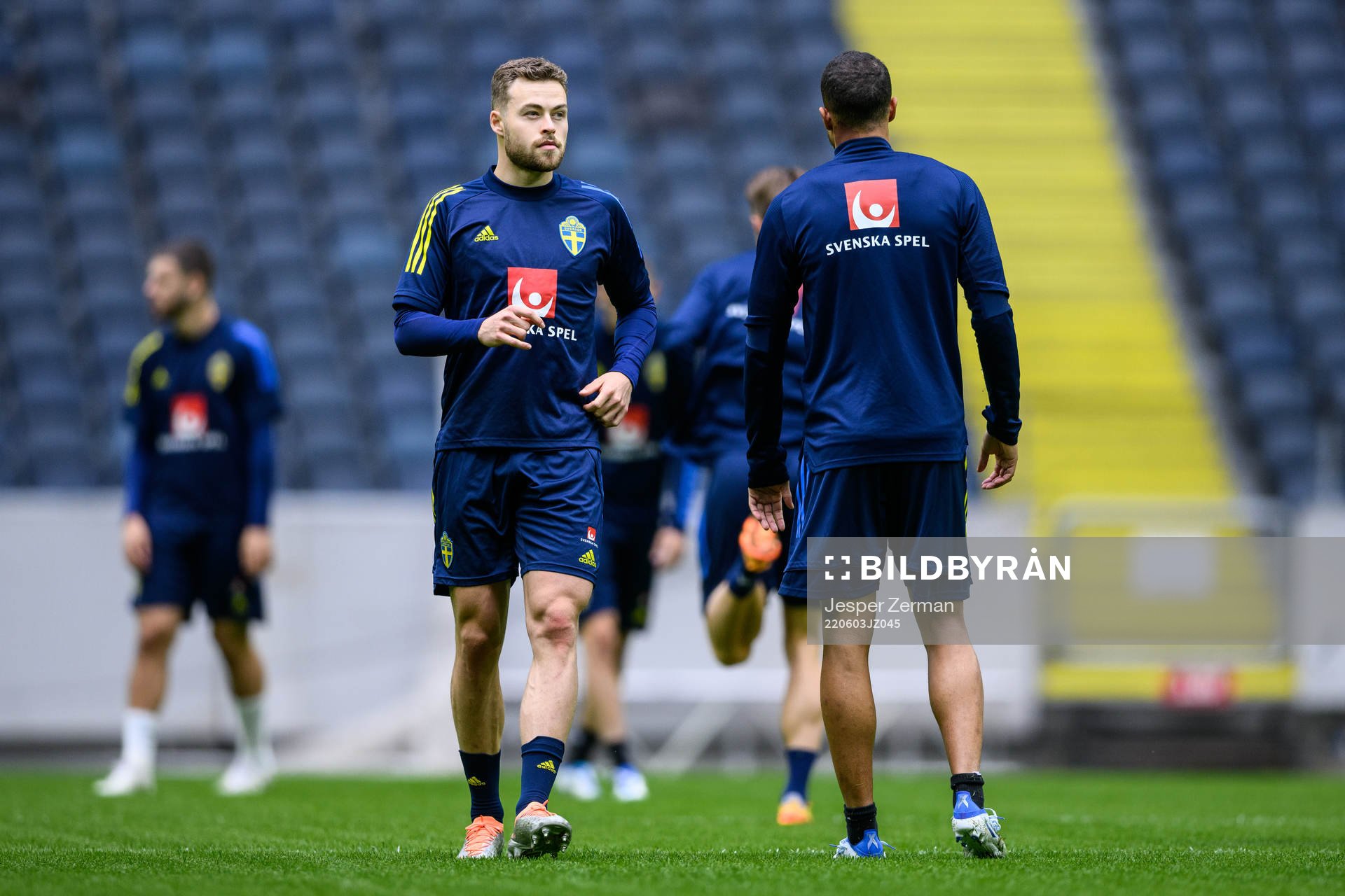 Gabriel Gudmundsson of the Swedish national football team