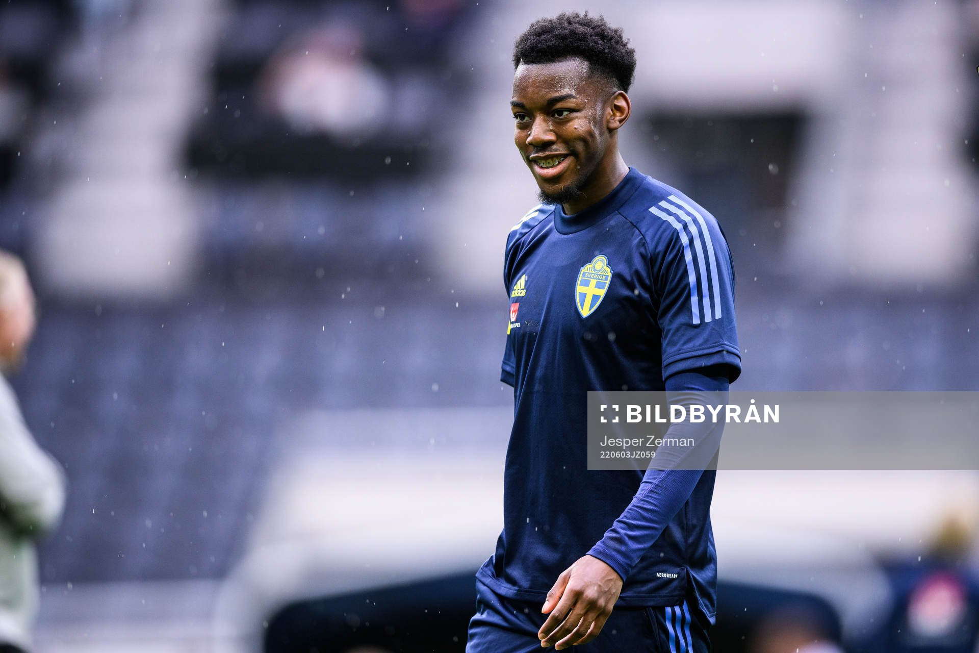 Anthony Elanga of the Swedish national football team