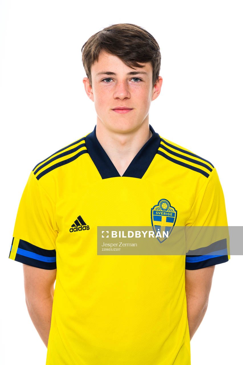Adam Stroud i P17-landslaget