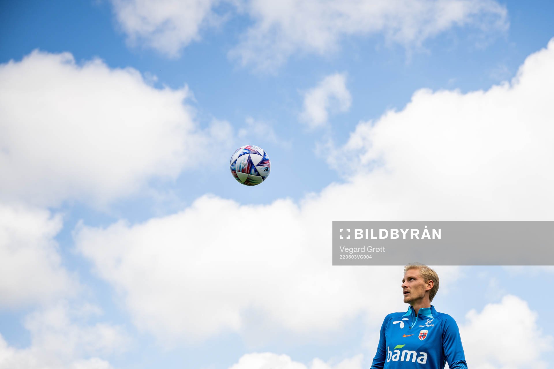 Morten Thorsby of the Norwegian national football team