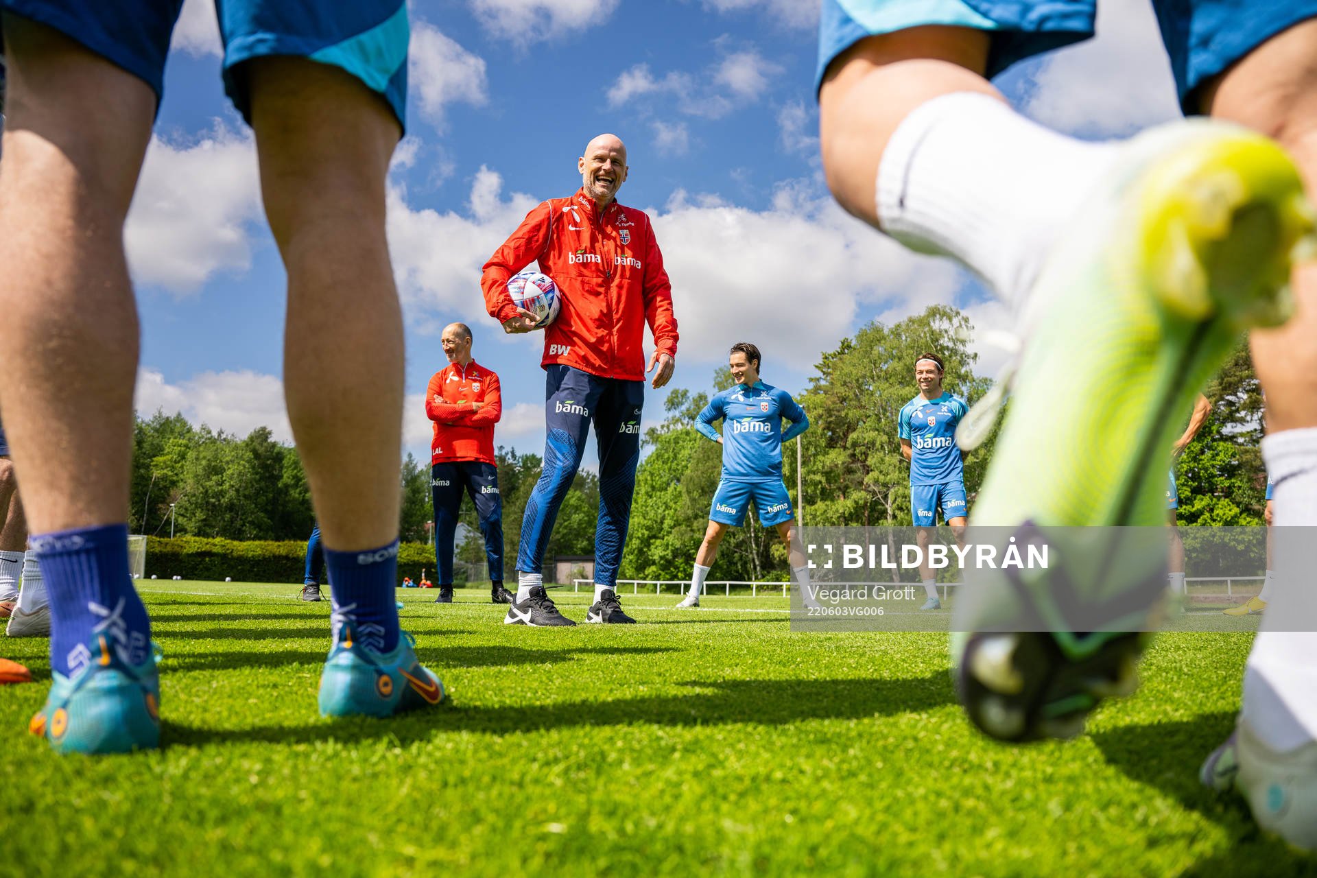 Ståle Solbakken, head coach of the Norwegian national