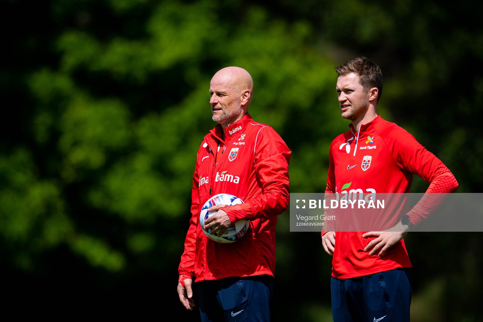 Ståle Solbakken, head coach of the Norwegian national