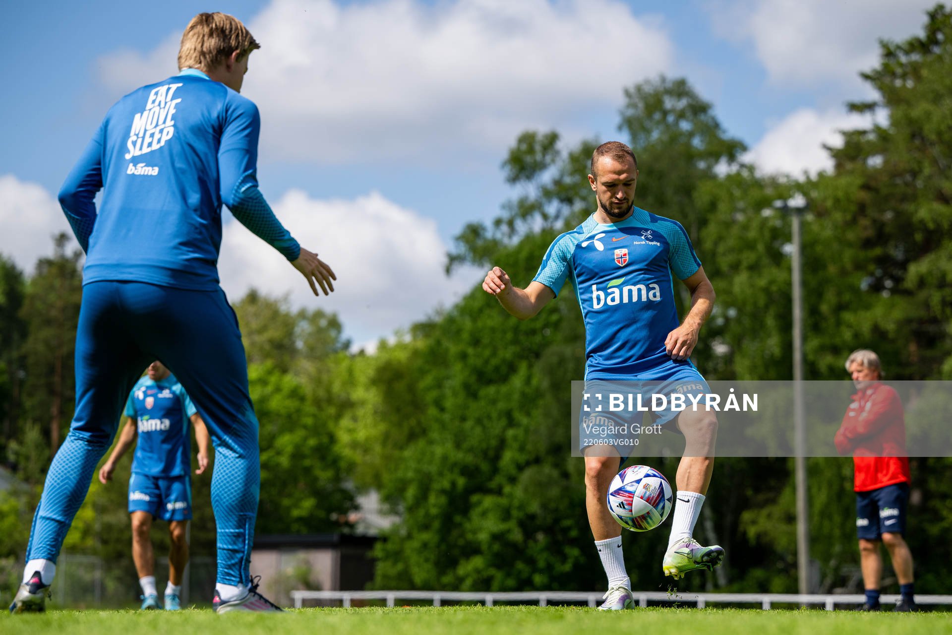 Veton Berisha of the Norwegian national football team