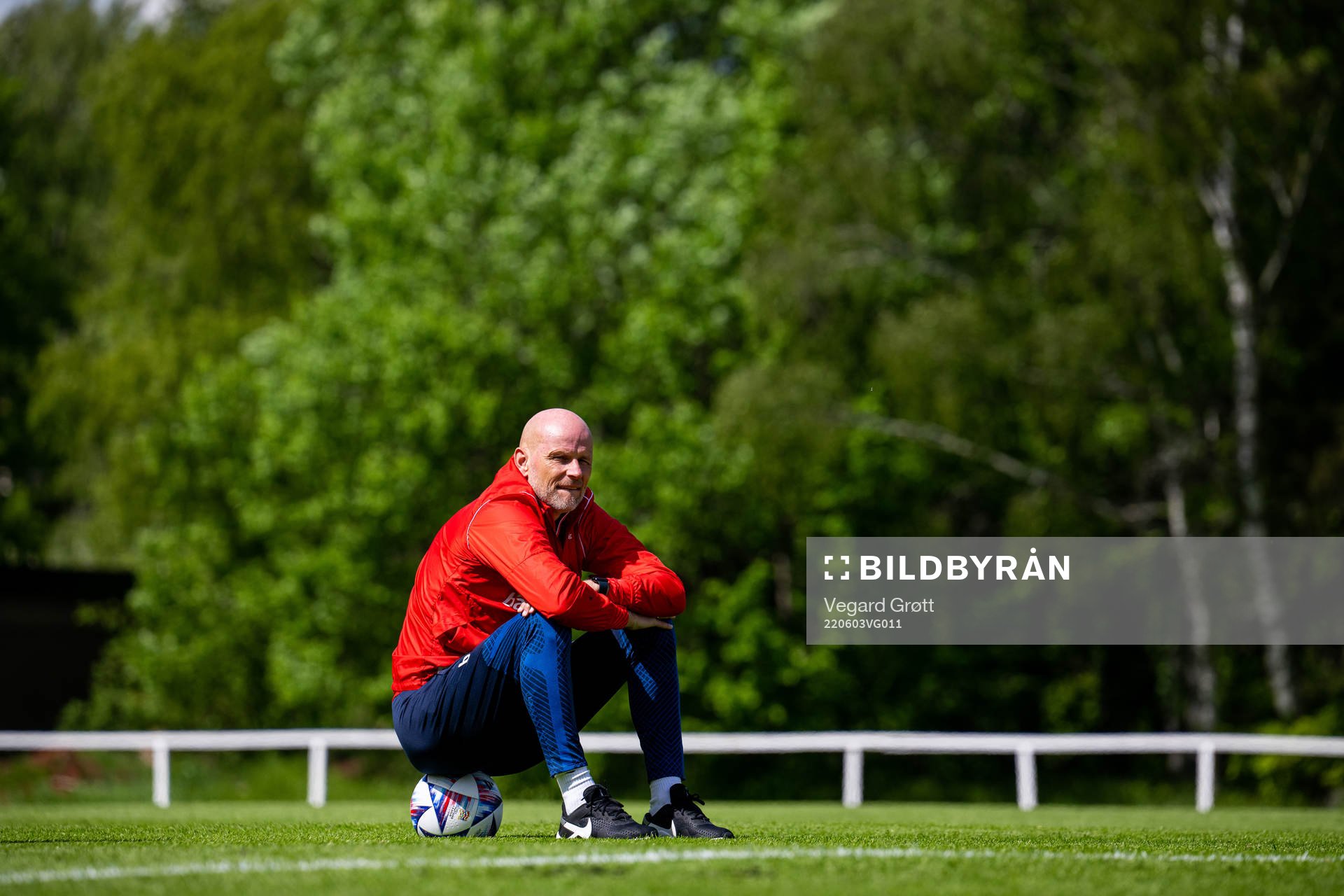 Ståle Solbakken, head coach of the Norwegian national