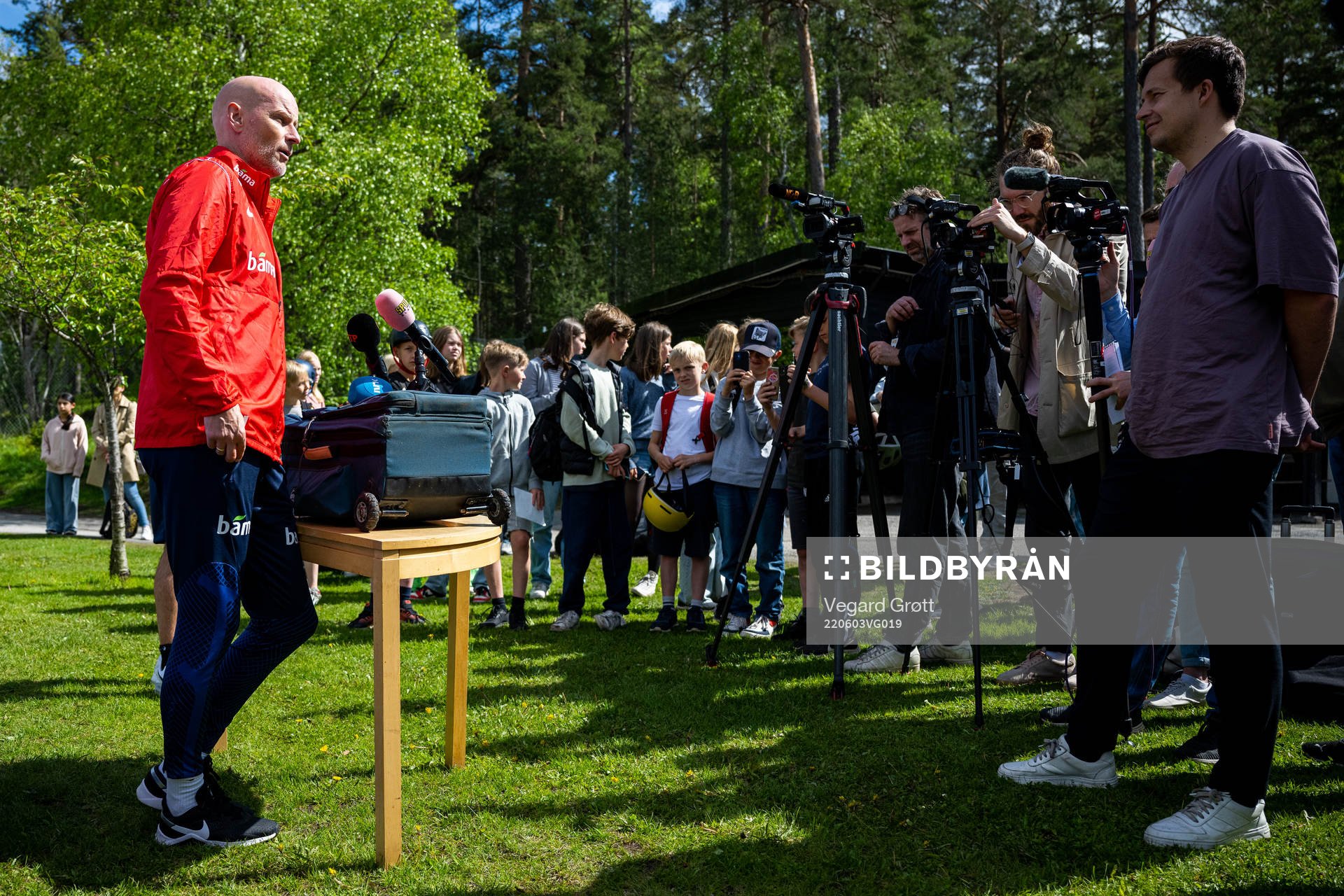 Ståle Solbakken, head coach of the Norwegian national
