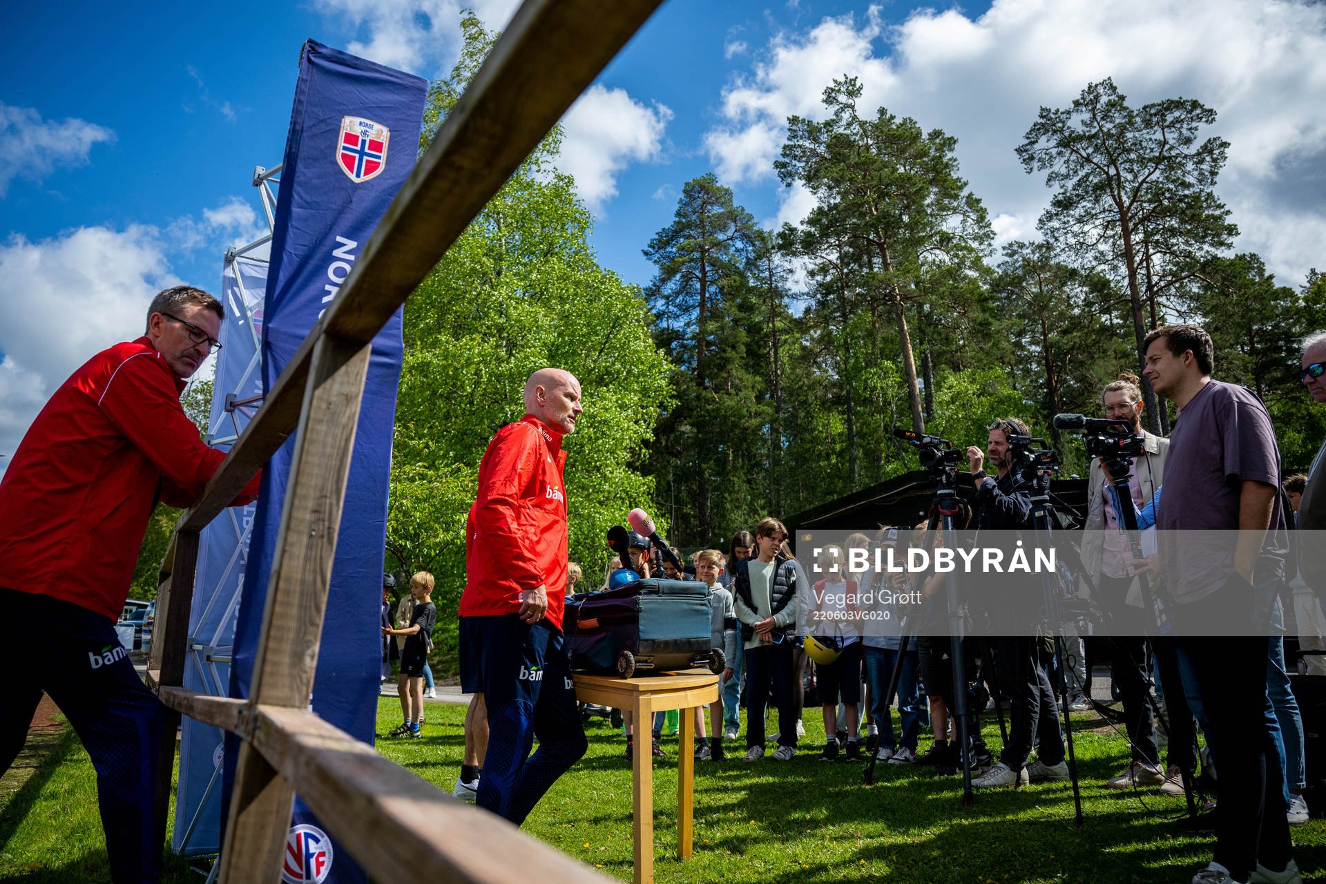 Ståle Solbakken, head coach of the Norwegian national