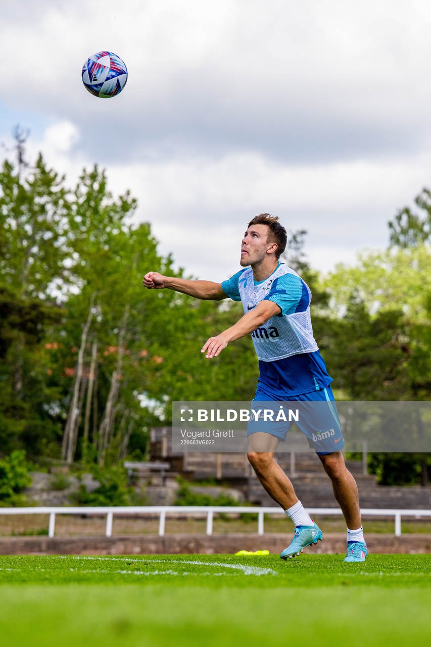 Fredrik André Bjørkan of the Norwegian national football