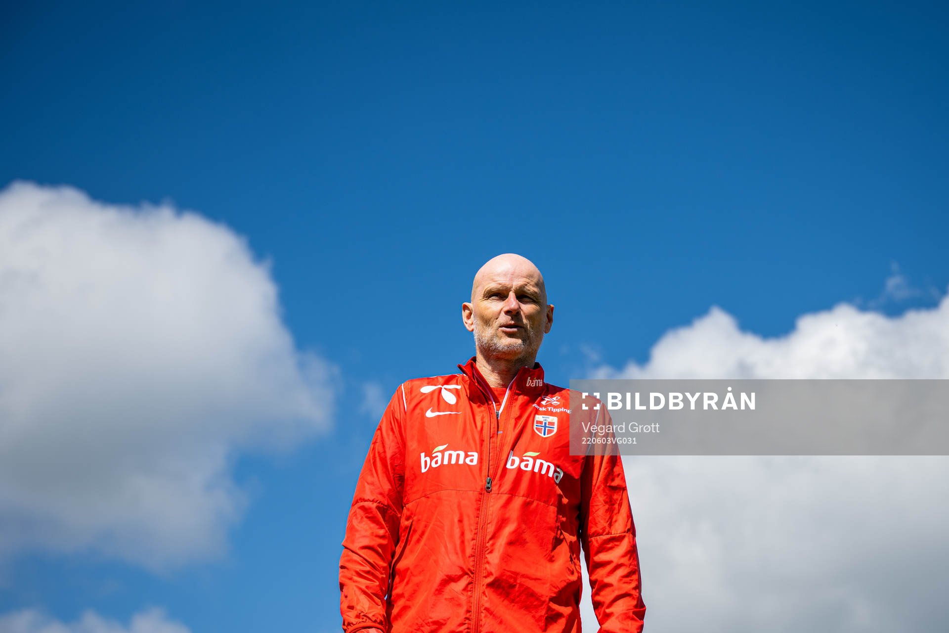 Ståle Solbakken, head coach of the Norwegian national