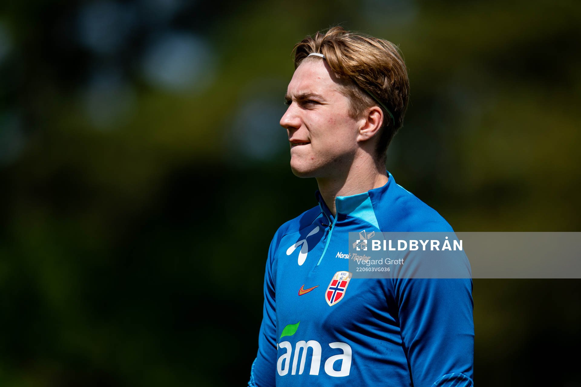 Kristian Thorstvedt of the Norwegian national football team