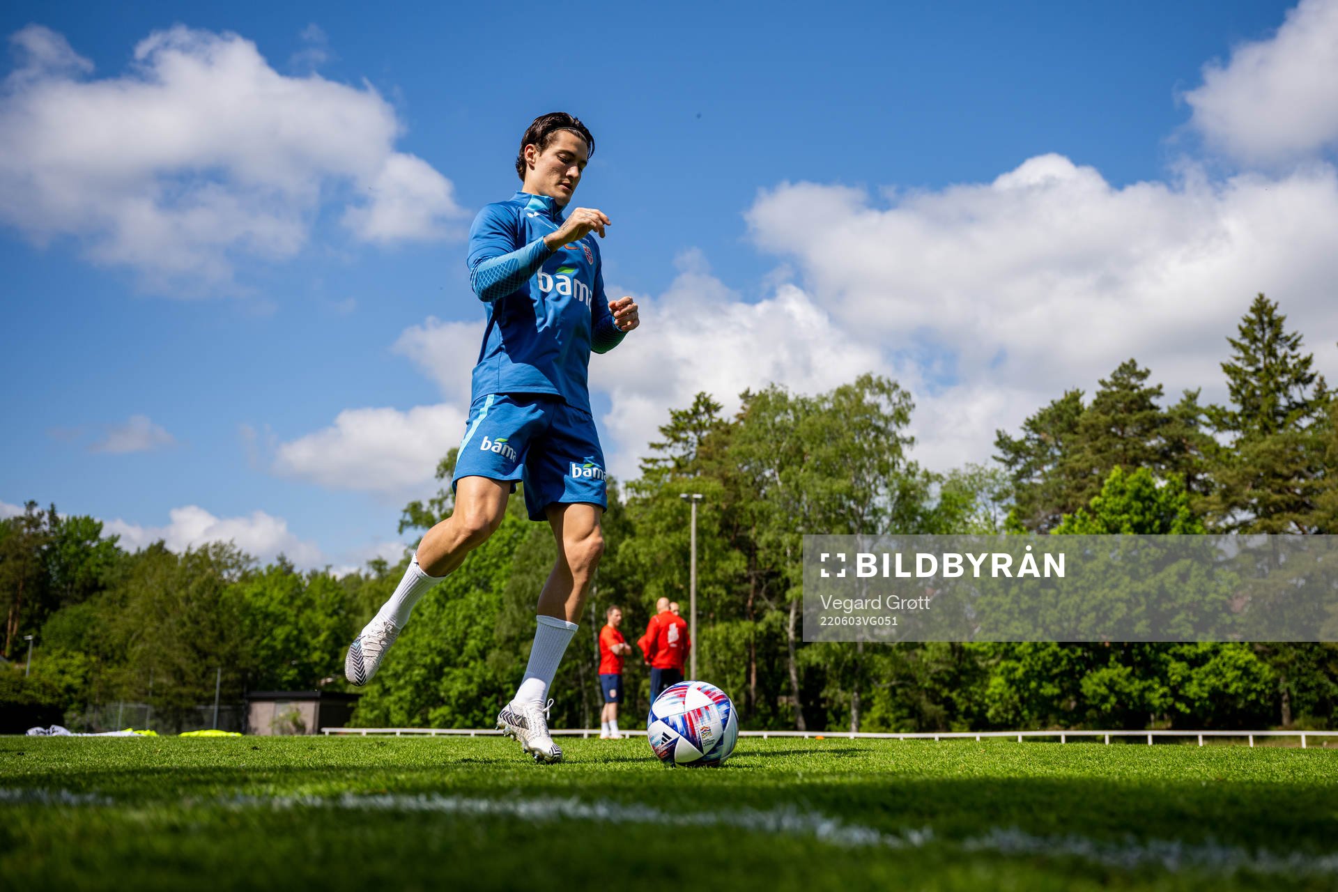 Mathias Normann of the Norwegian national football team