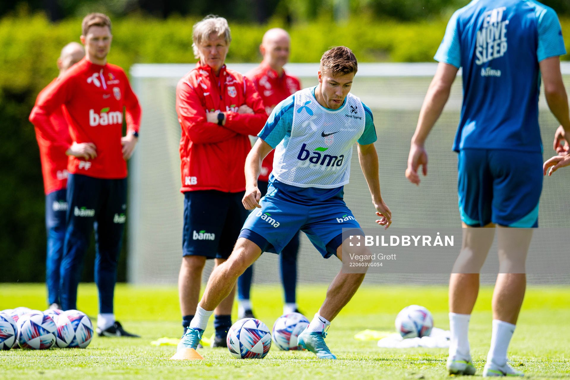 Fredrik André Bjørkan of the Norwegian national football