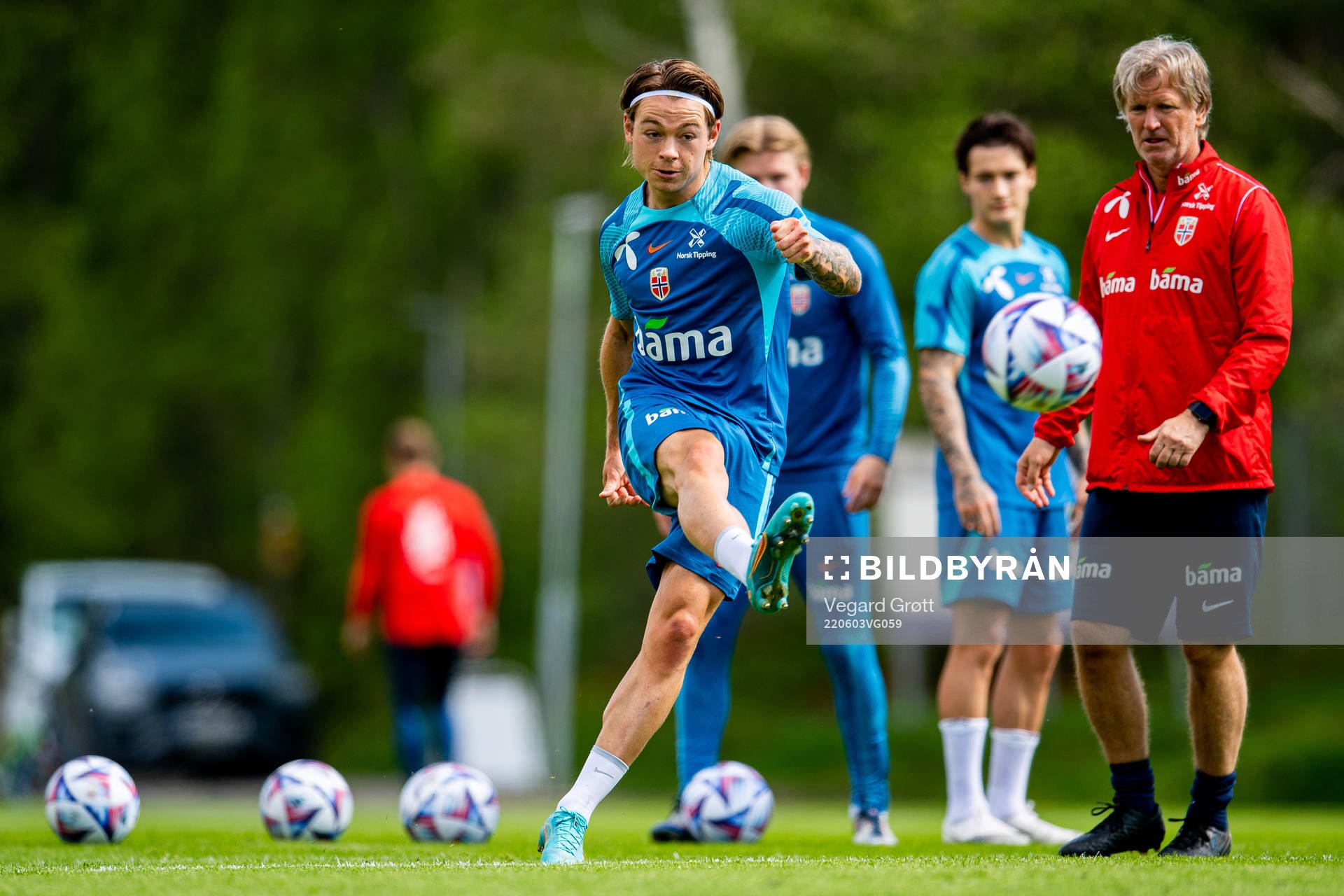 Patrick Berg of the Norwegian national football team