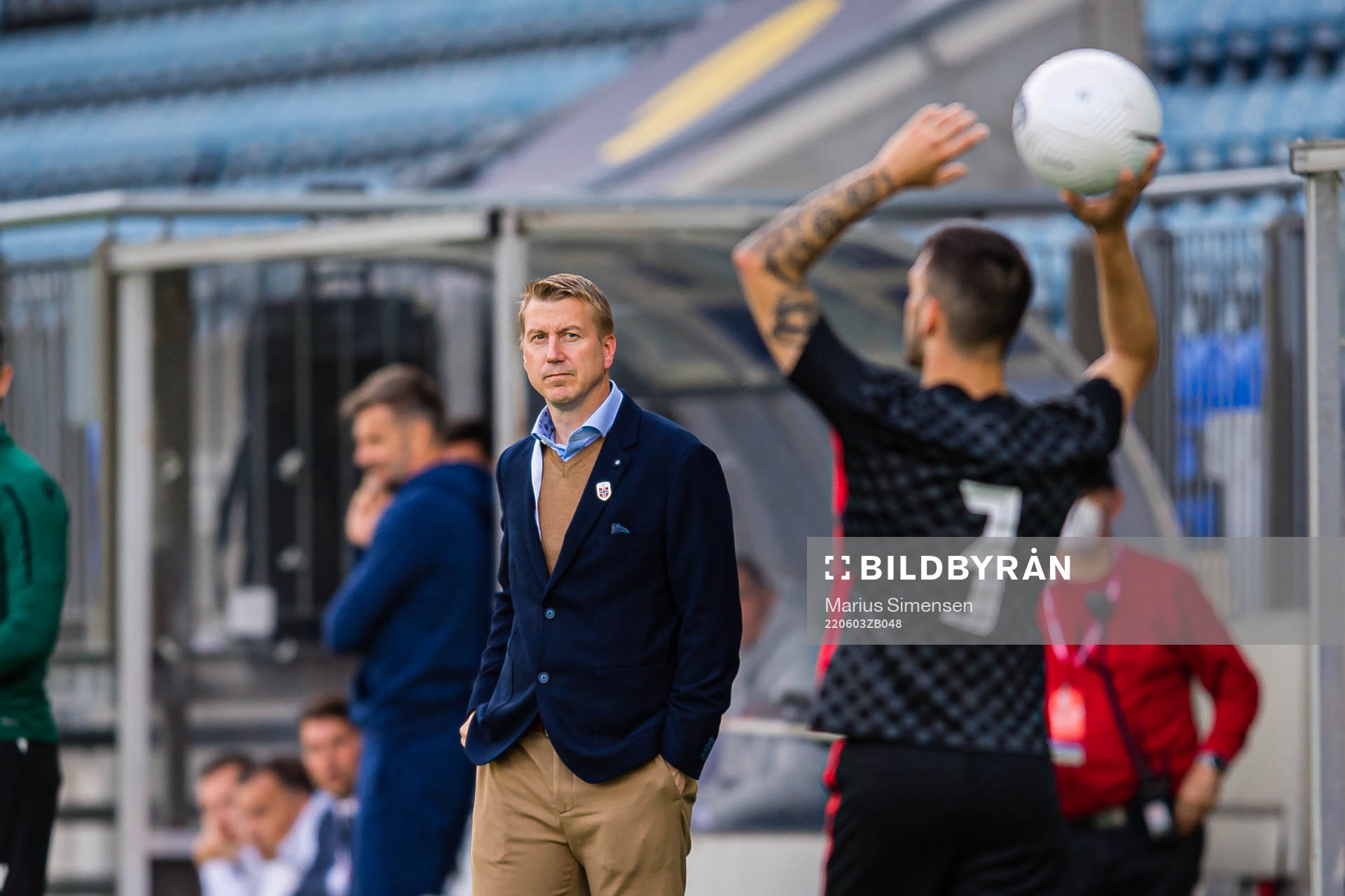 Leif Gunnar Smerud, head coach of Norway