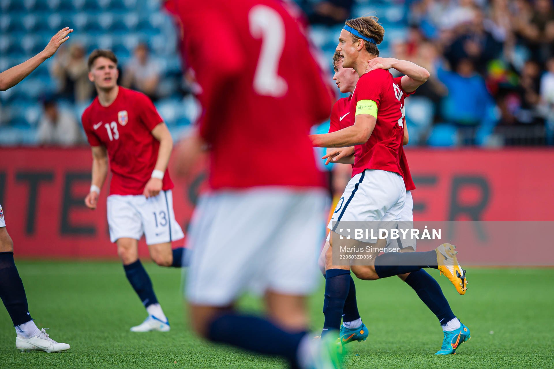 Erik Botheim of Norway celebrates
