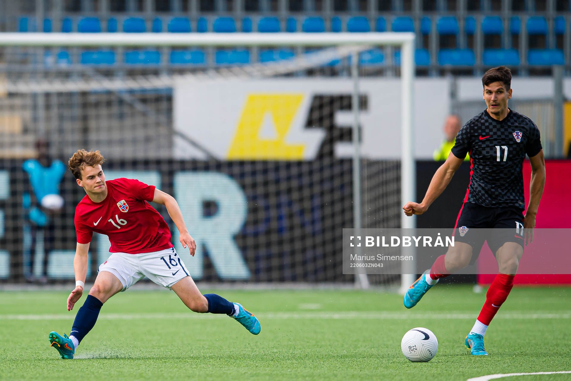 Kristian Fredrik Malt Arnstad of Norway and Igor Matanovic