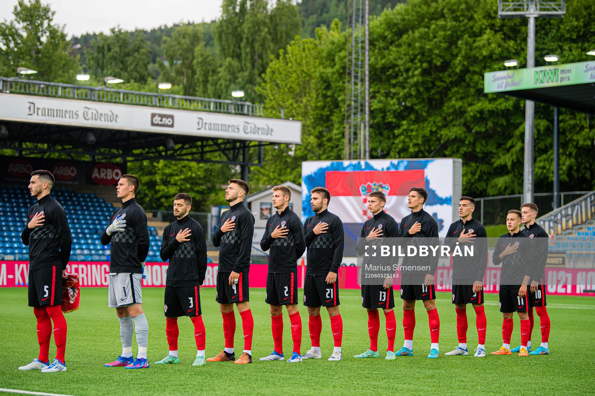 Josip Šutalo, Dominik Kotarski, David Čolina, Mario