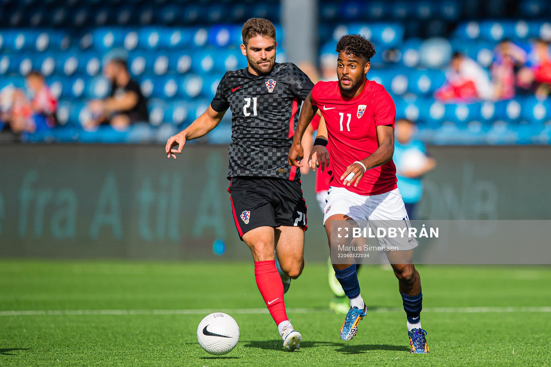 Nikola Soldo of Croatia and Emil Konradsen Ceide of Norway