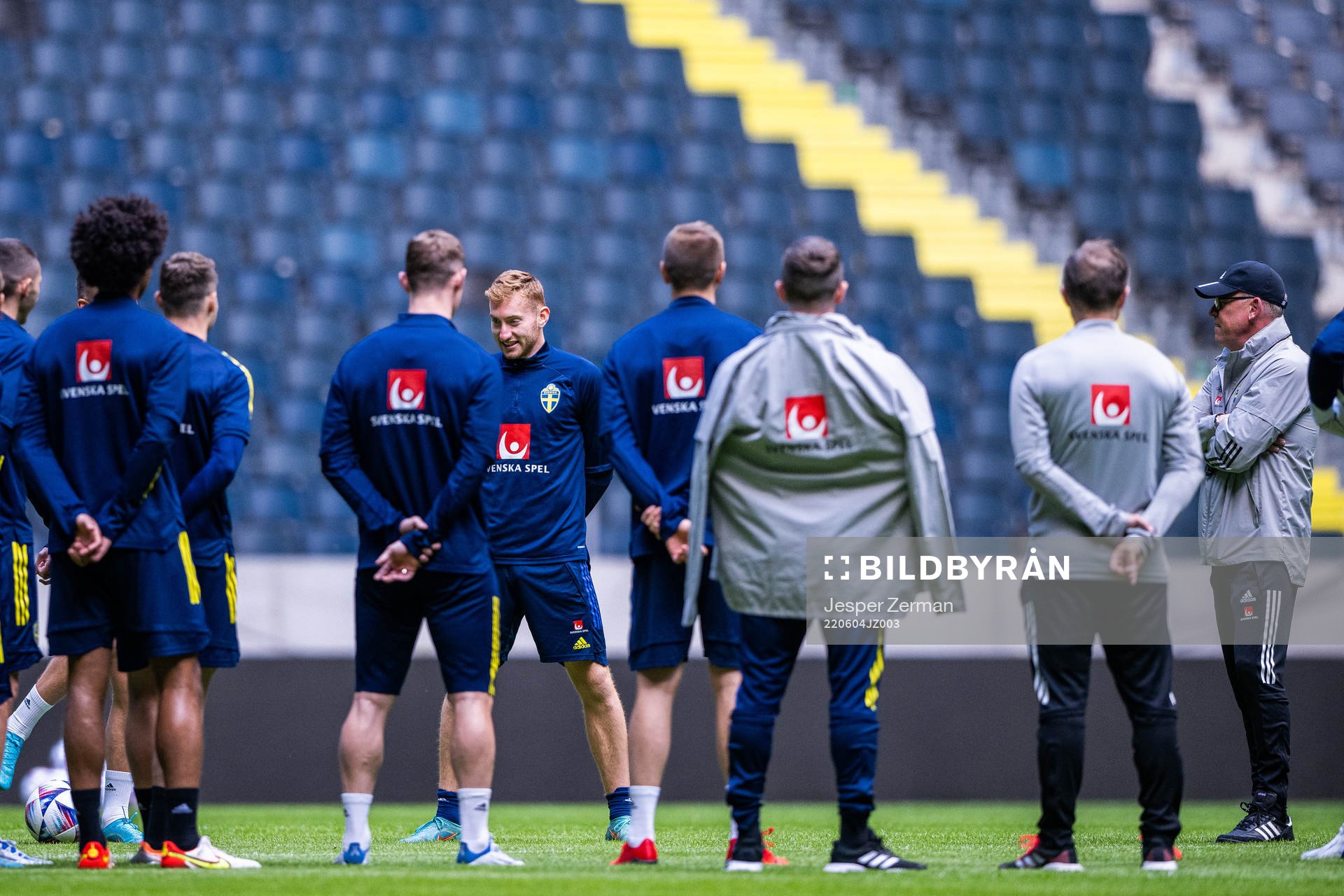 Dejan Kulusevski of the Swedish national football team
