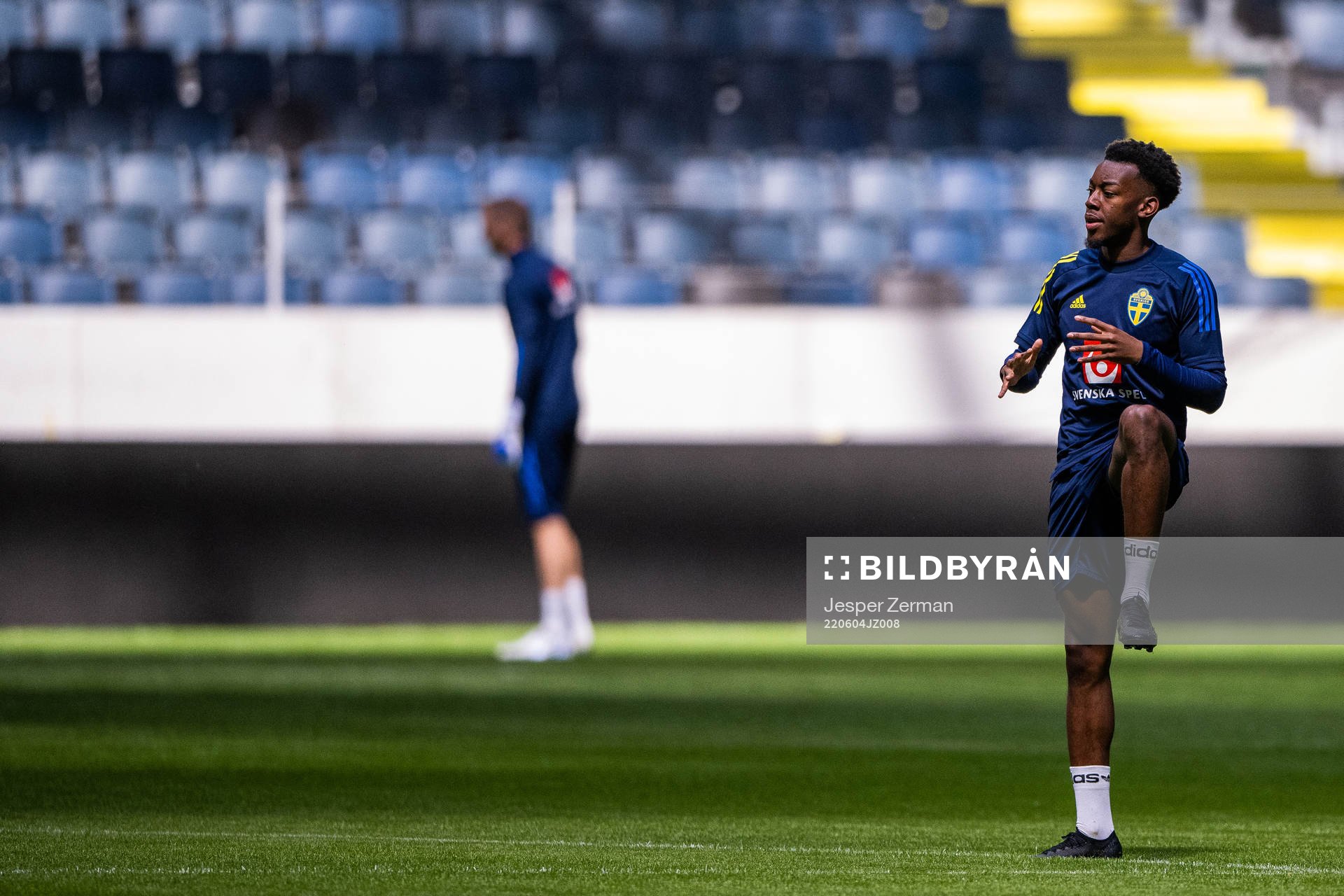 Anthony Elanga of the Swedish national football team
