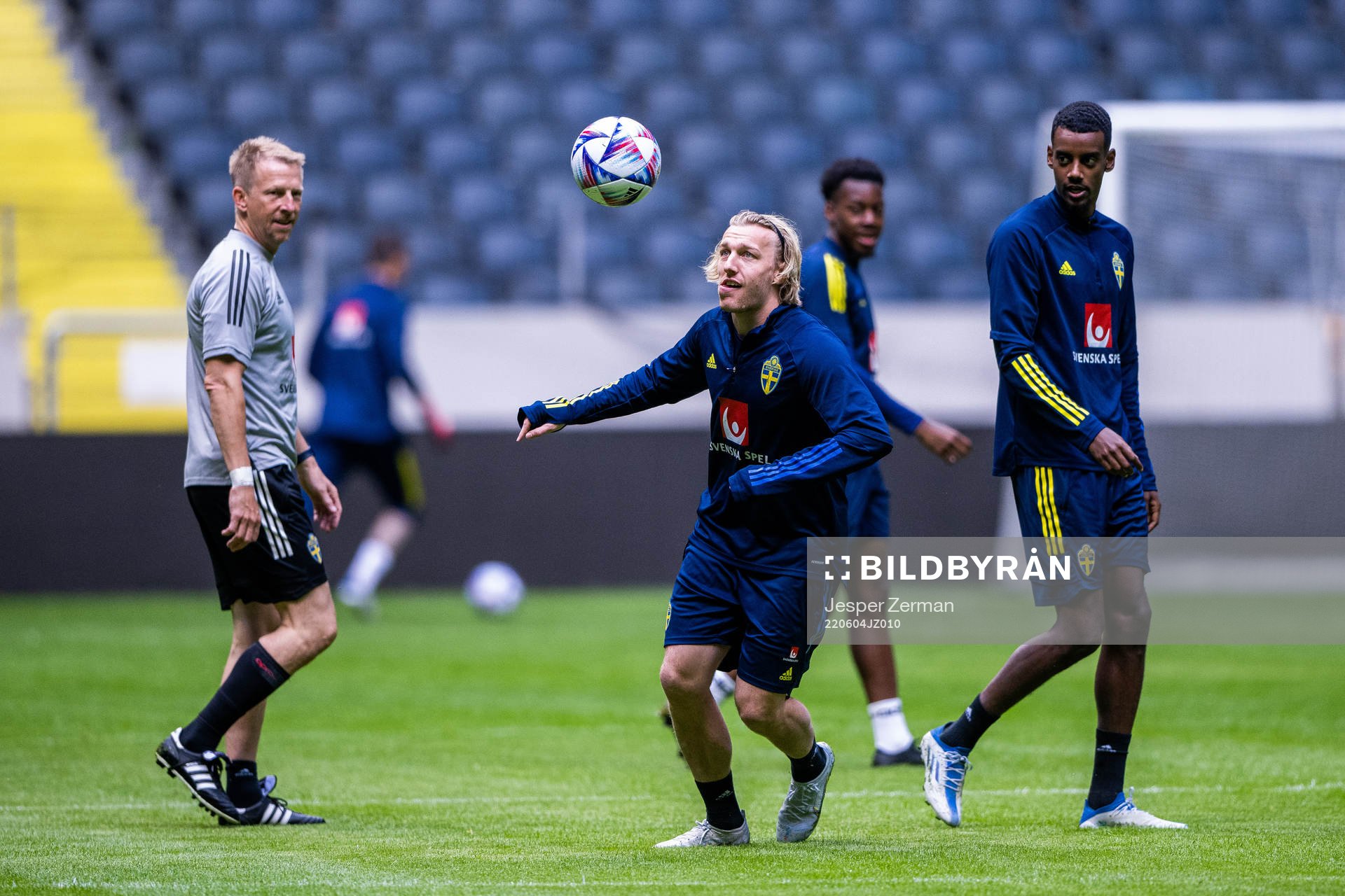 Emil Forsberg of the Swedish national football team