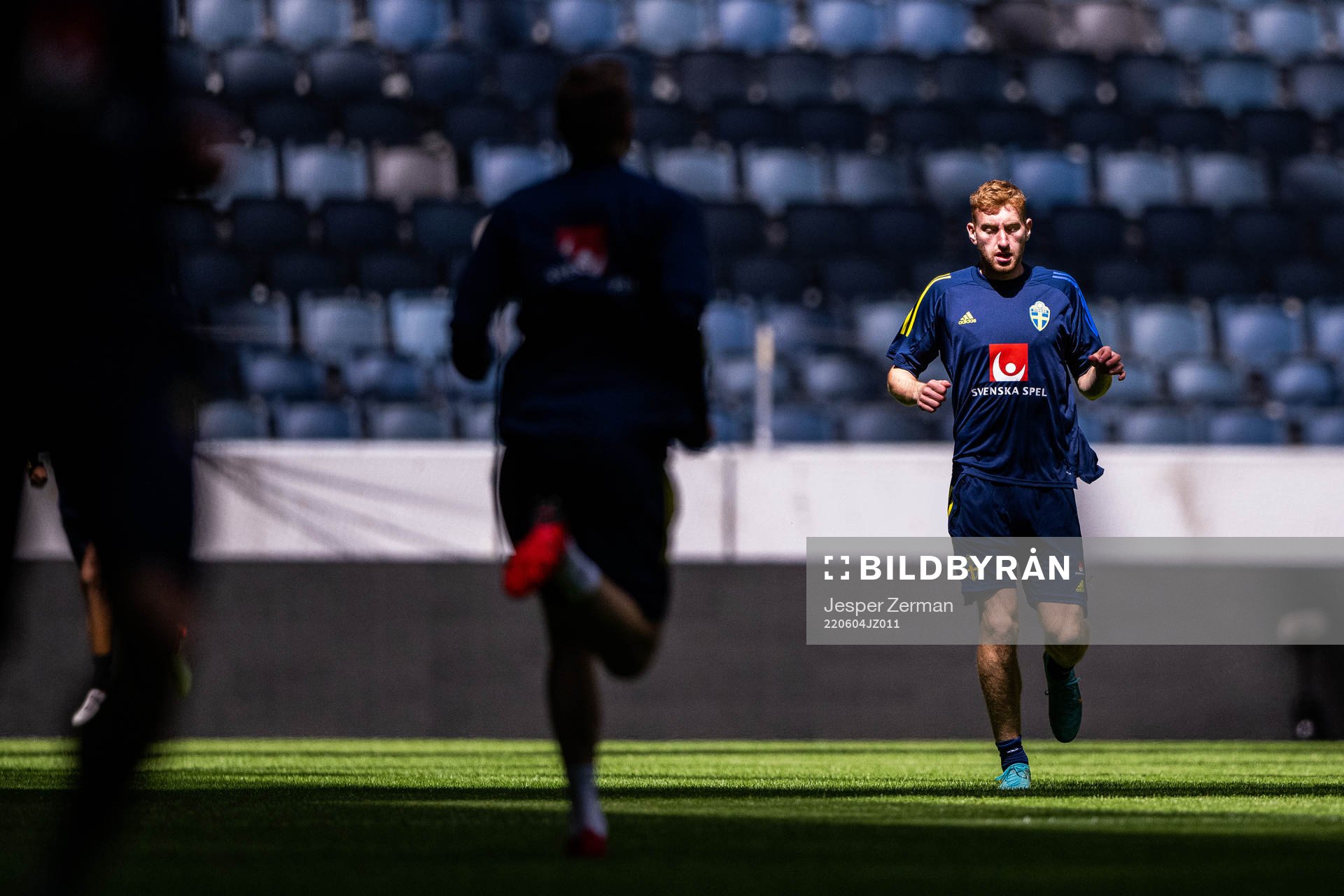 Dejan Kulusevski of the Swedish national football team