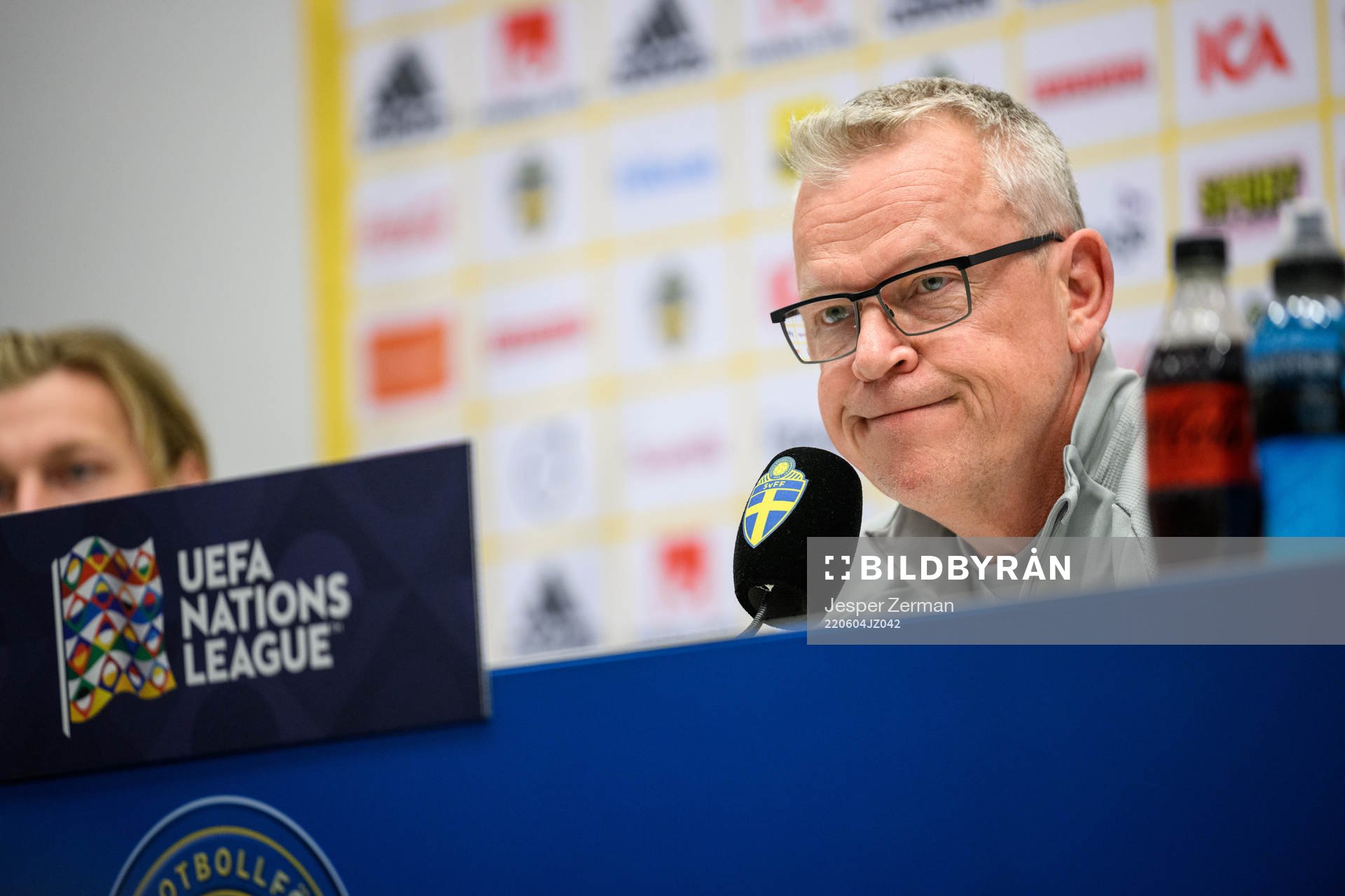 head coach Janne Andersson of the Swedish national football