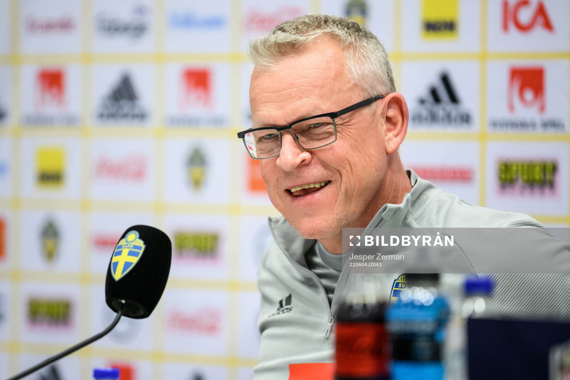 head coach Janne Andersson of the Swedish national football