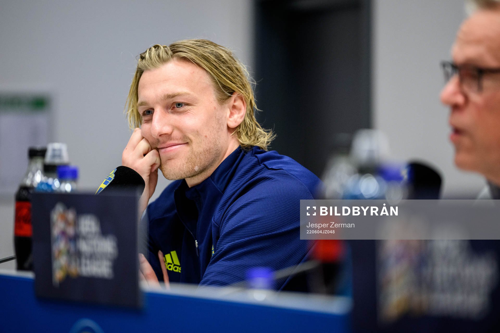 Emil Forsberg of the Swedish national football team