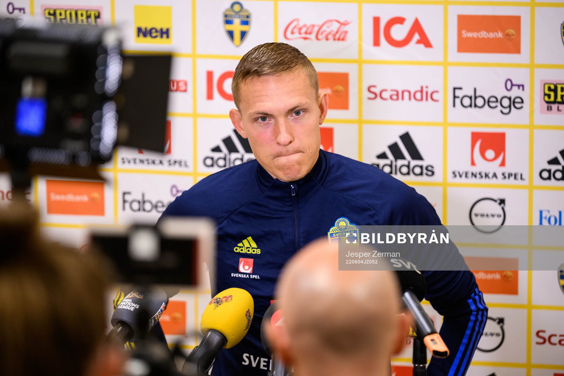 Ludwig Augustinsson of the Swedish national football team