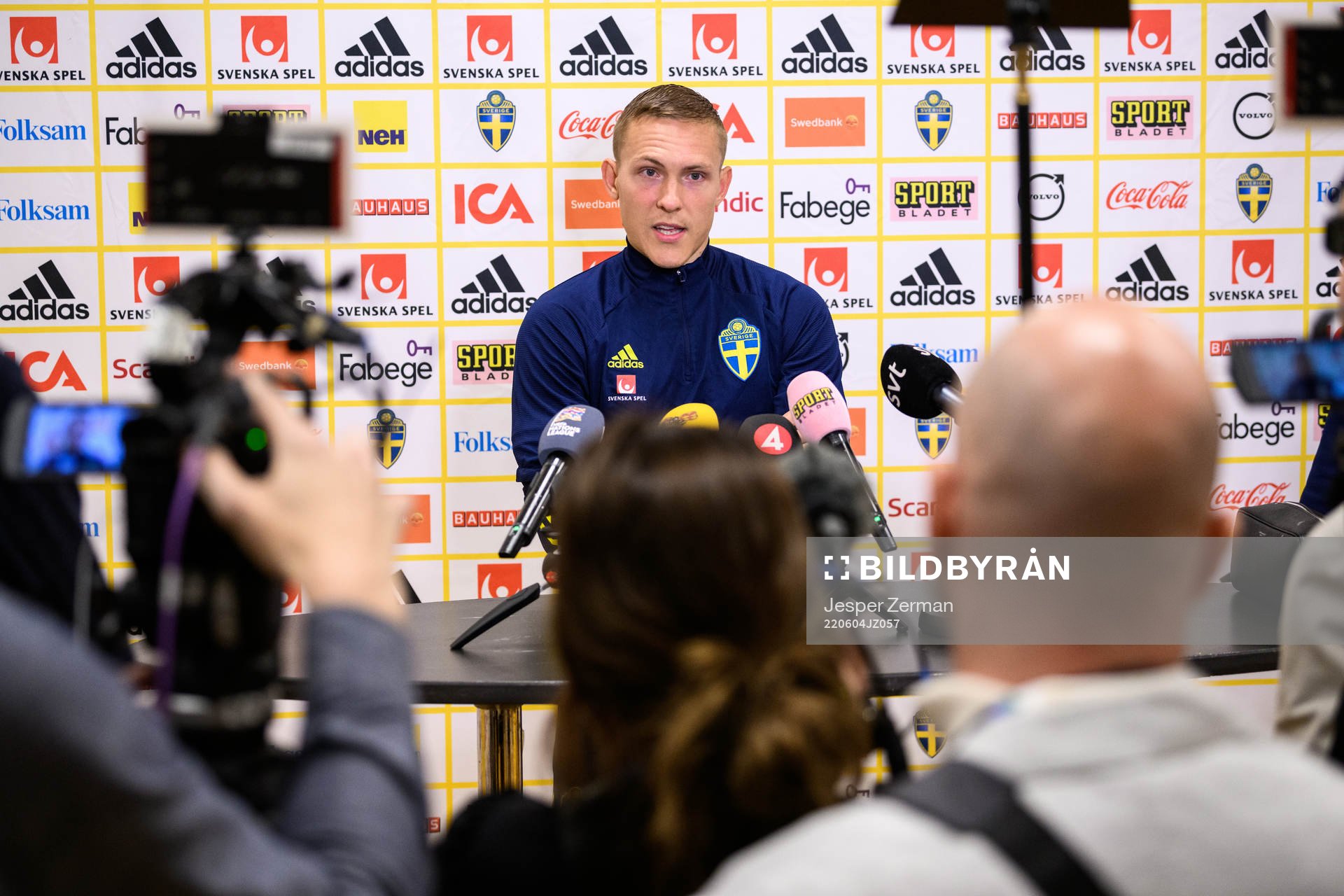 Ludwig Augustinsson of the Swedish national football team