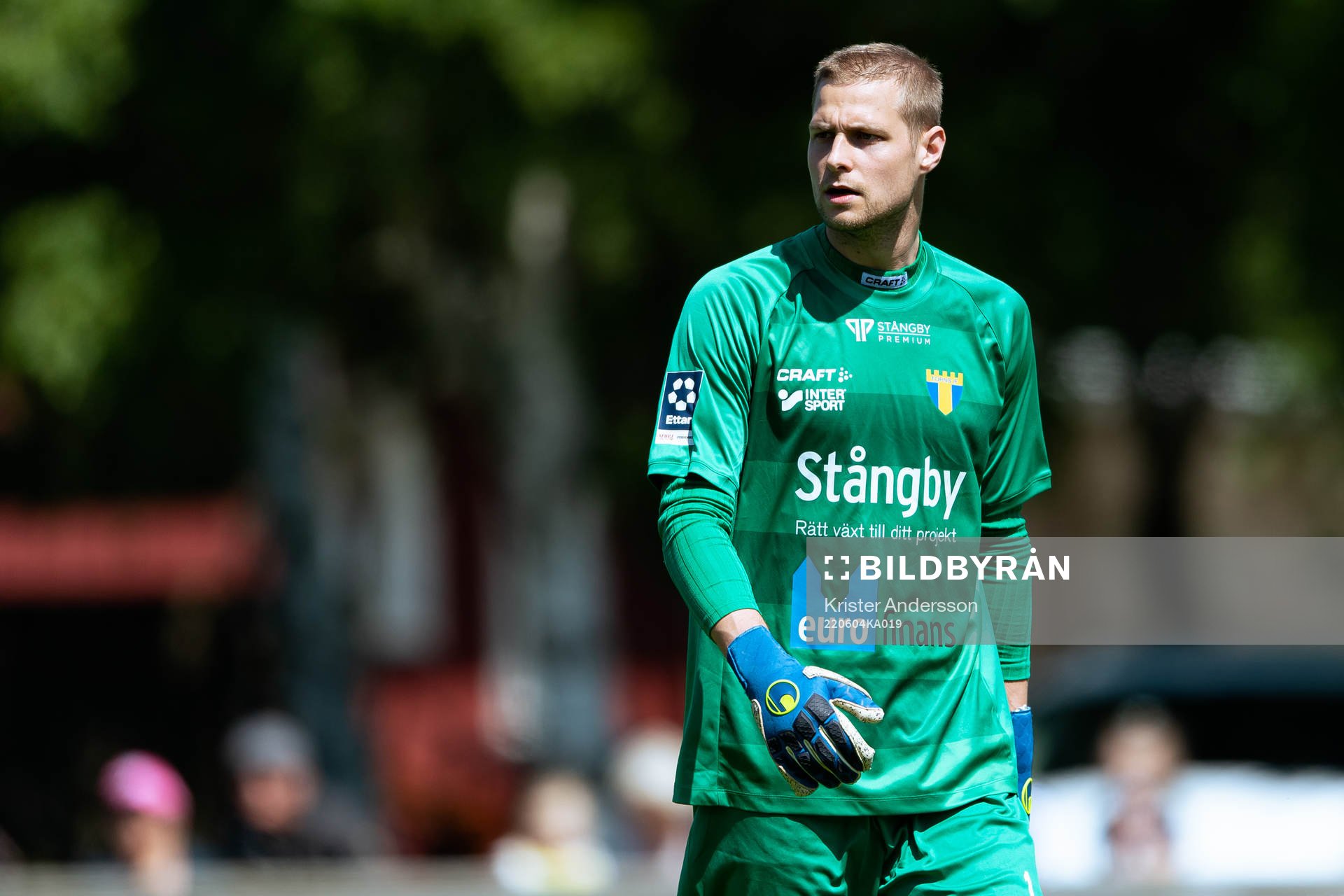 Torns målvakt Oskar Lindstedt