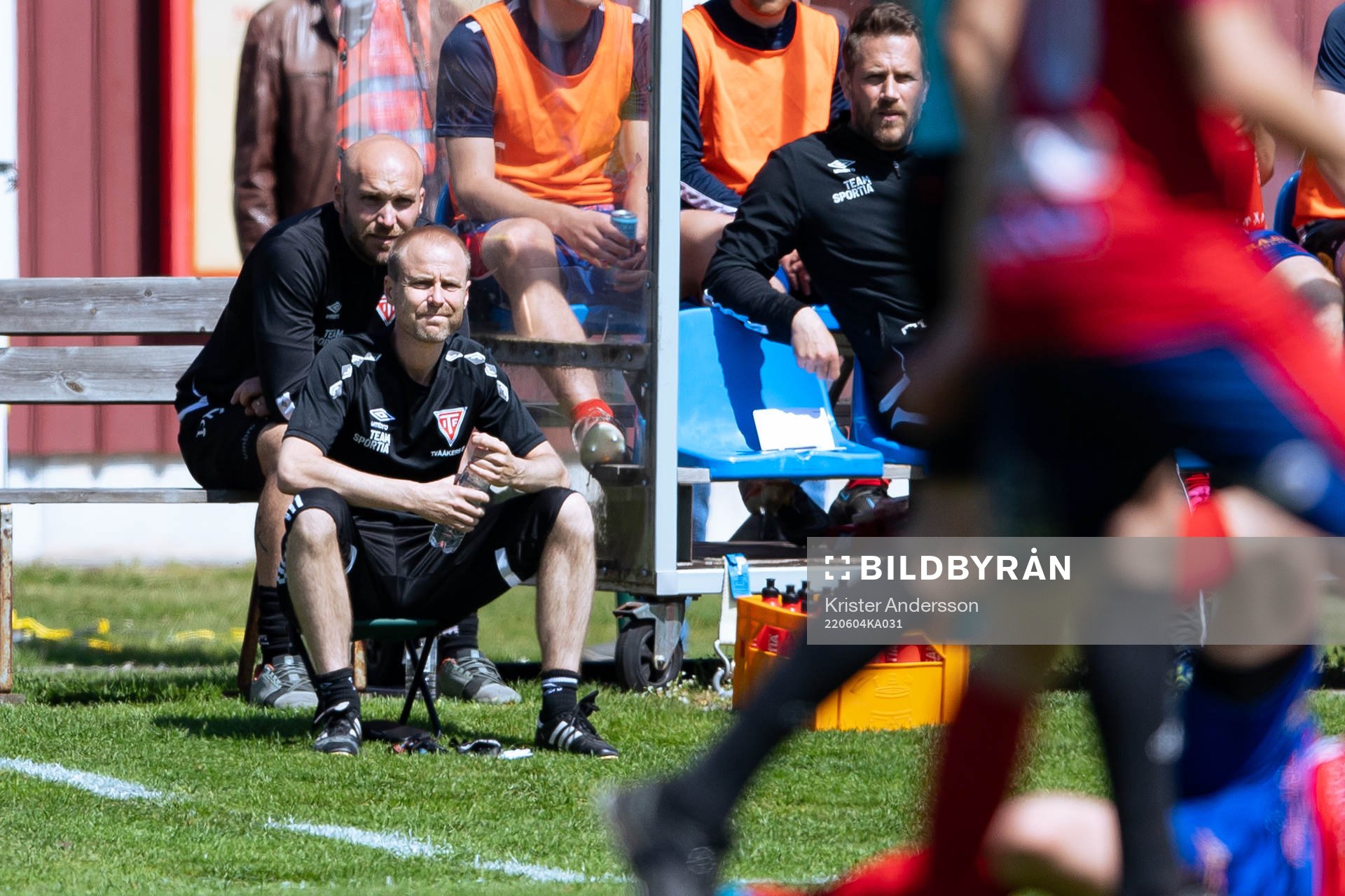 Tvååkers tränare Pierre Krantz