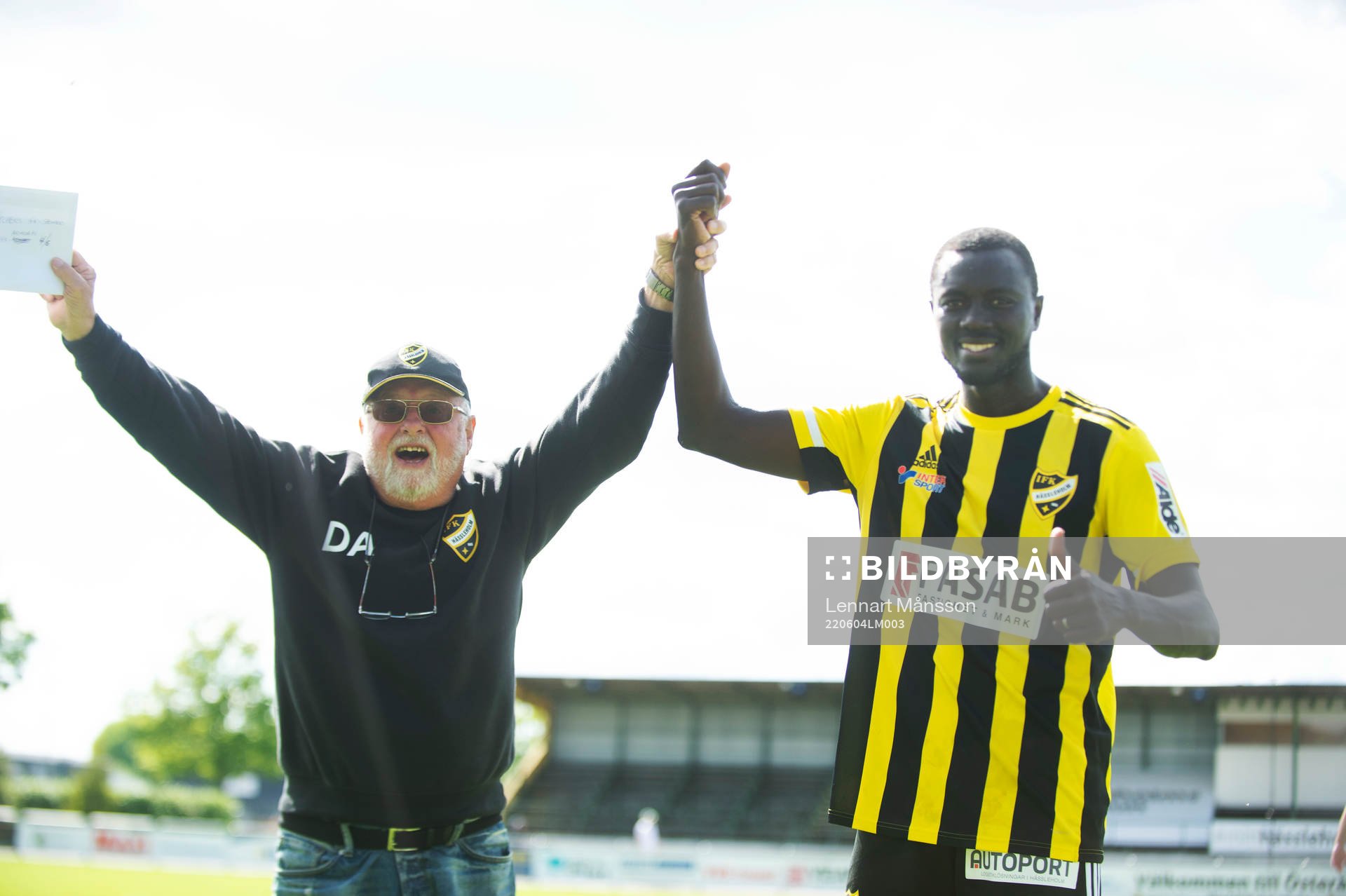 IFK Hässleholms Mohammed Mbye får pris som bäste spelare