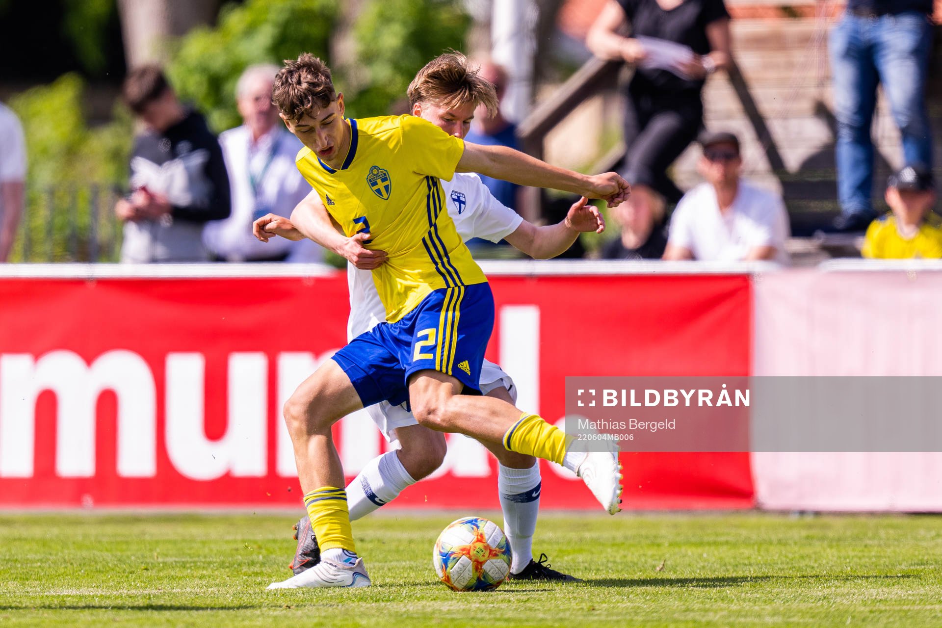 Sveriges Jonas Rohui och Finlands Otso Liimatta
