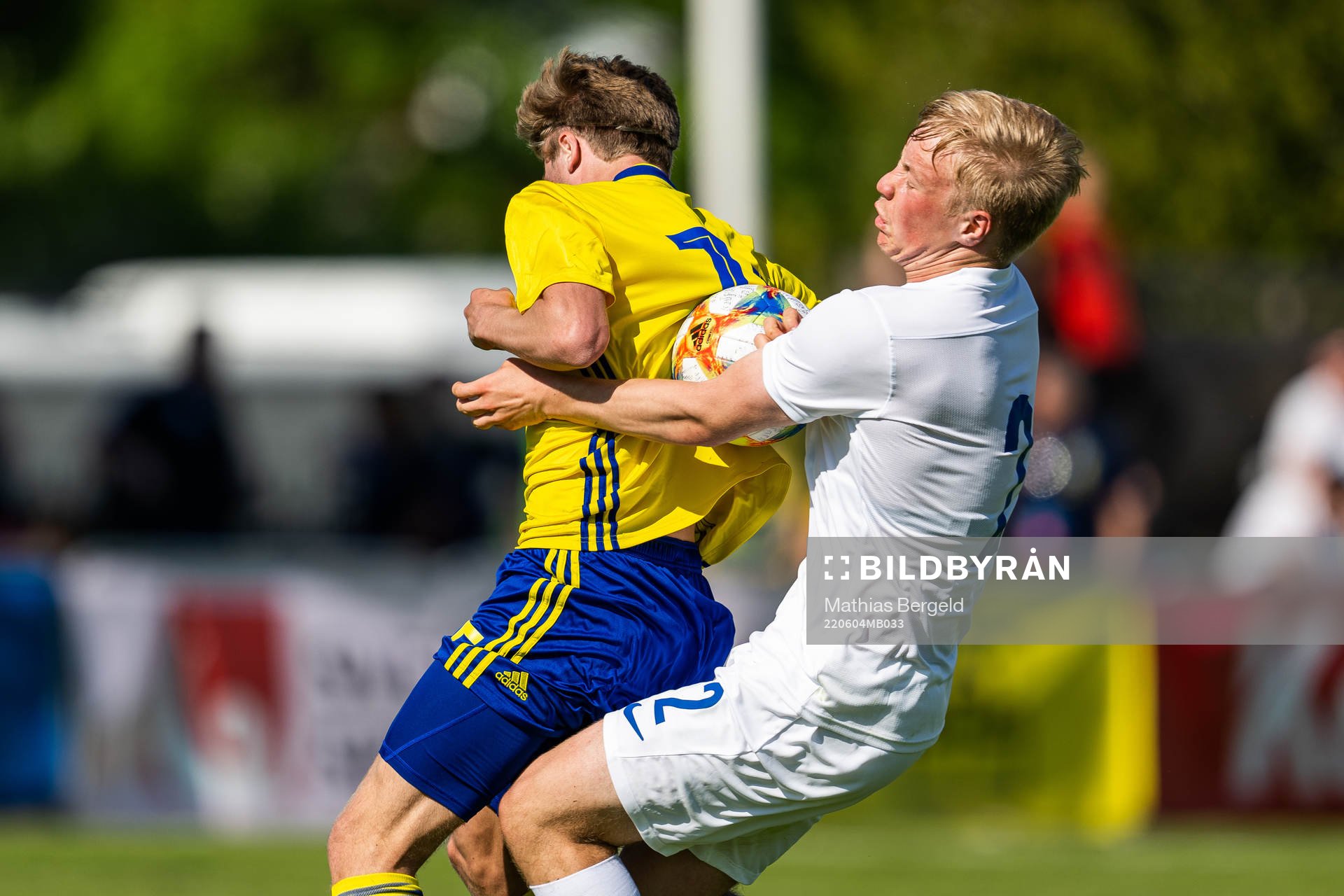 Sveriges Wilmer Odefalk och Finlands Leo Kyllönen