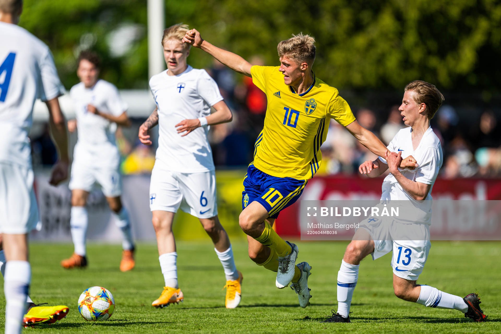 Sveriges Lukas Björklund och Finlands Otso Liimatta